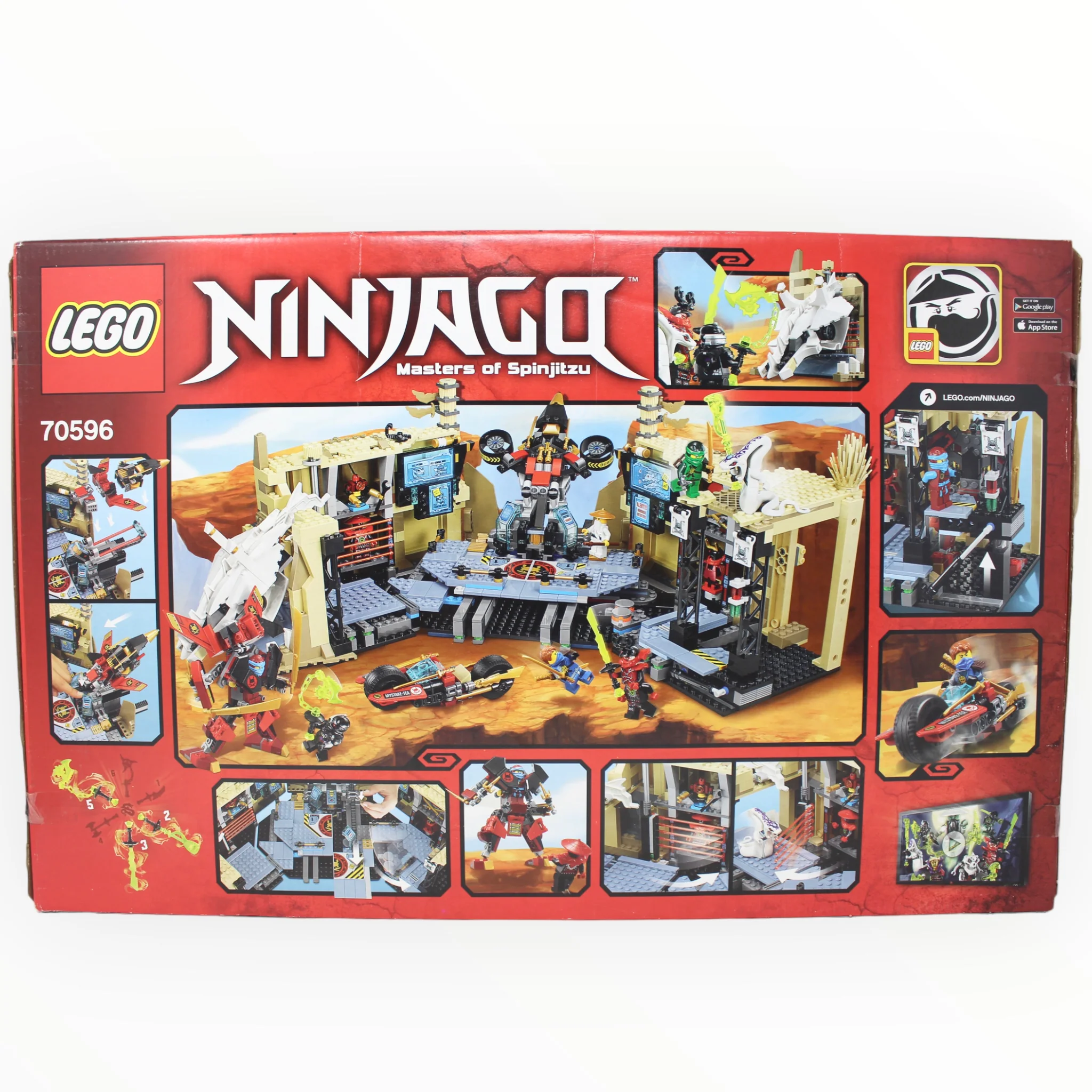 Retired Set 70596 Ninjago Samurai X Cave Chaos - Image 2