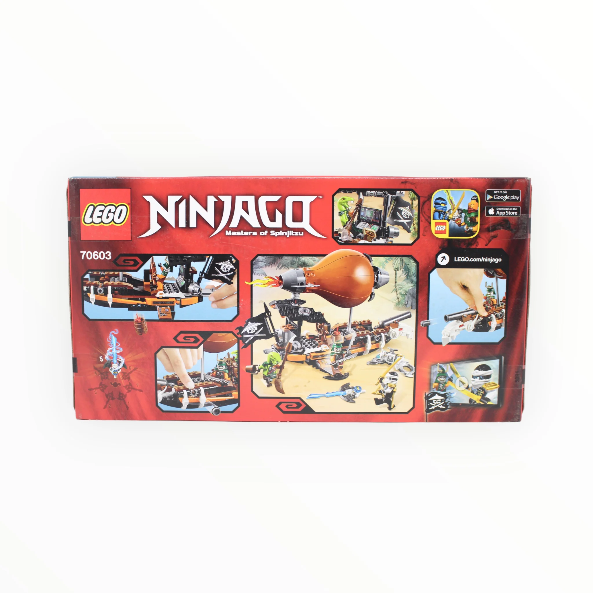 Retired Set 70603 Ninjago Raid Zeppelin - Image 2