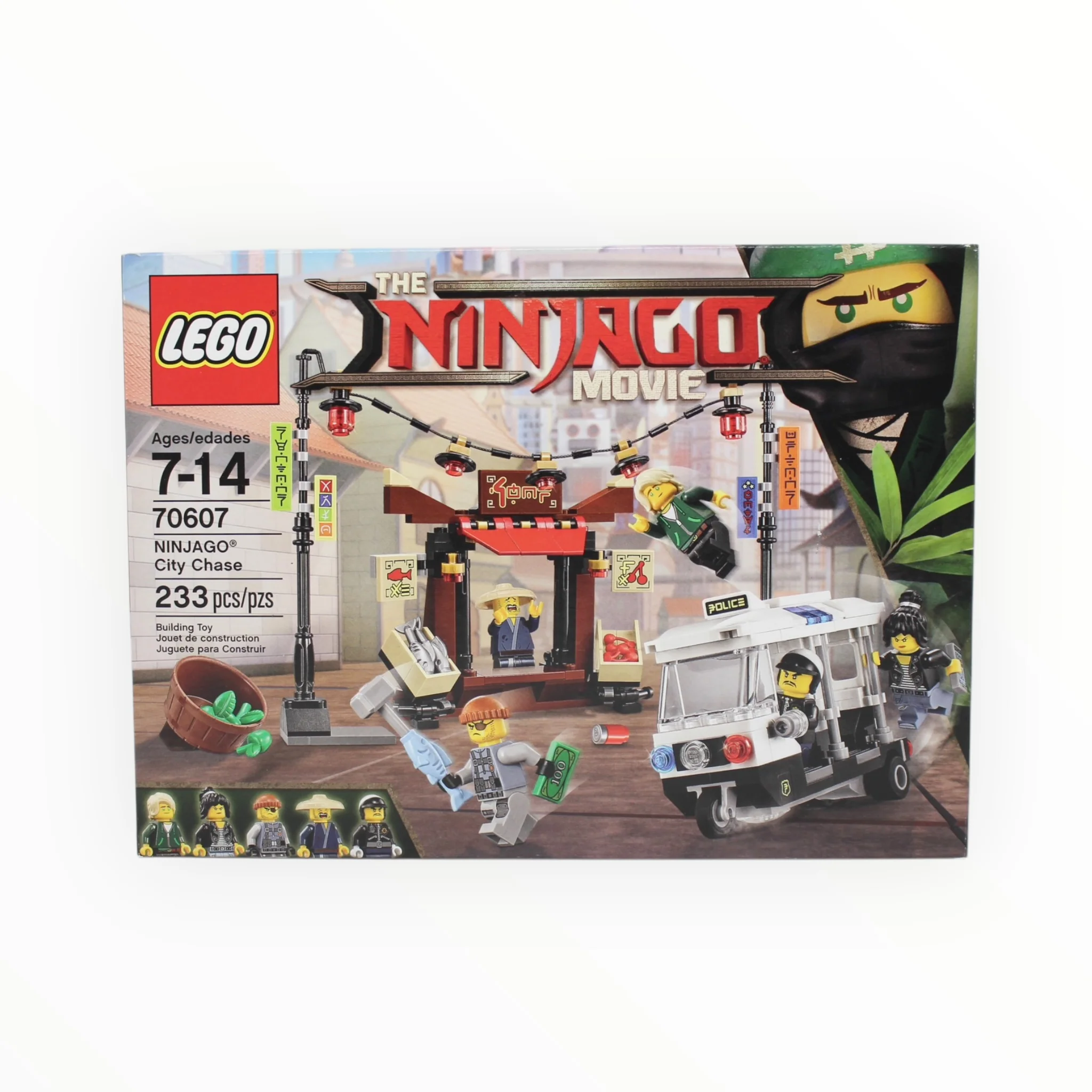 Retired Set 70607 The Ninjago Movie Ninjago City Chase