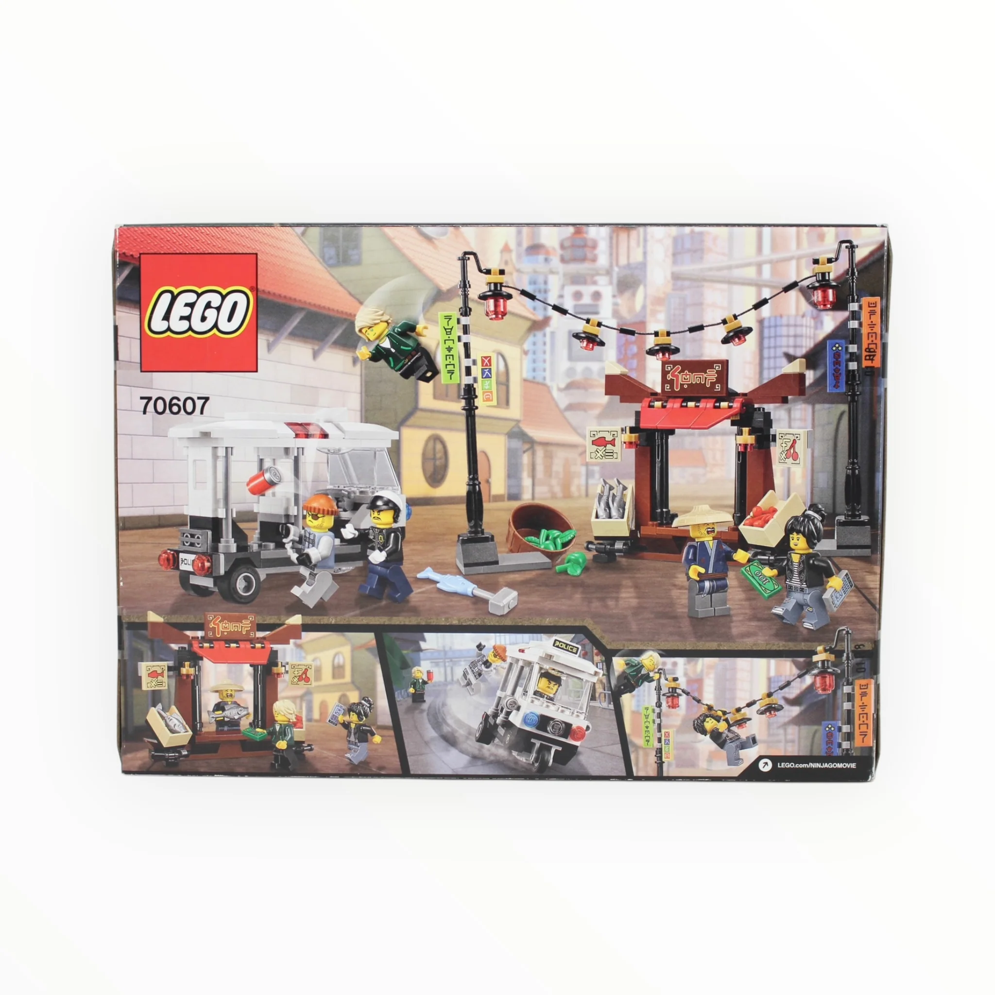 Retired Set 70607 The Ninjago Movie Ninjago City Chase - Image 2