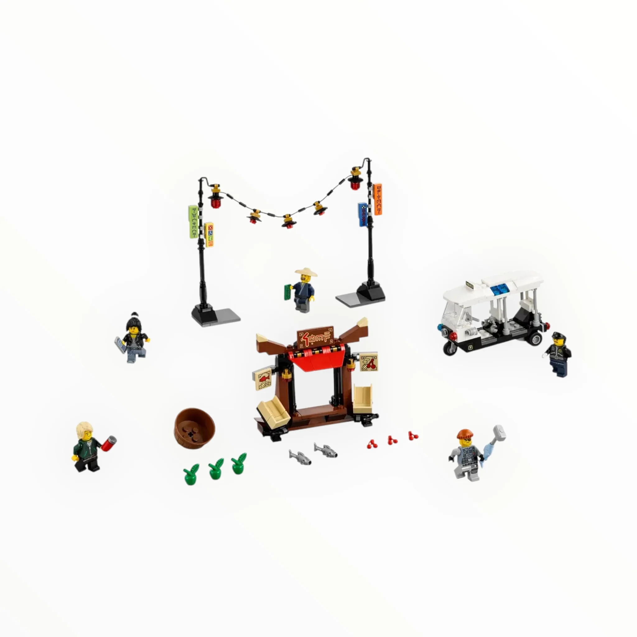 Retired Set 70607 The Ninjago Movie Ninjago City Chase - Image 3