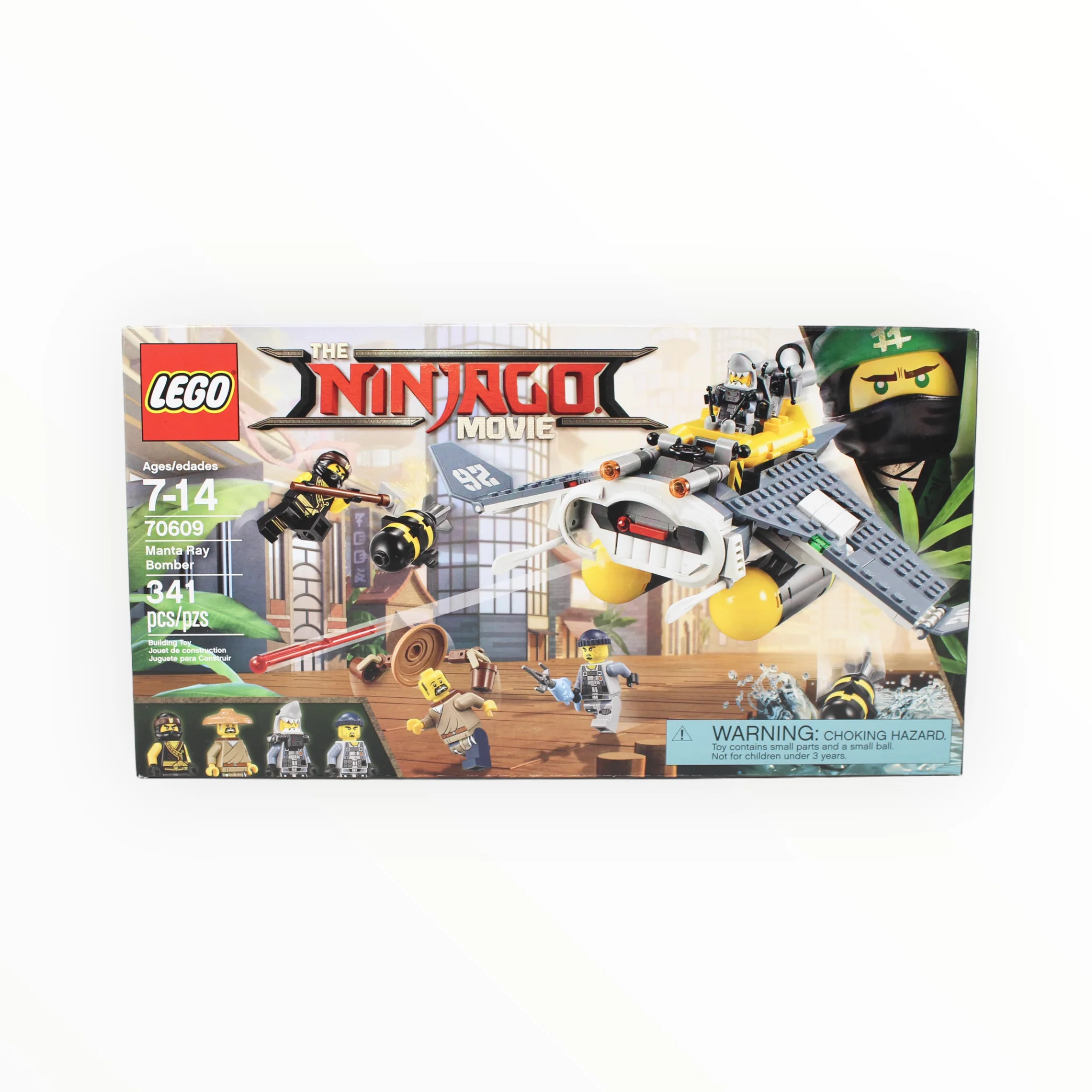 Retired Set 70609 The Ninjago Movie Manta Ray Bomber