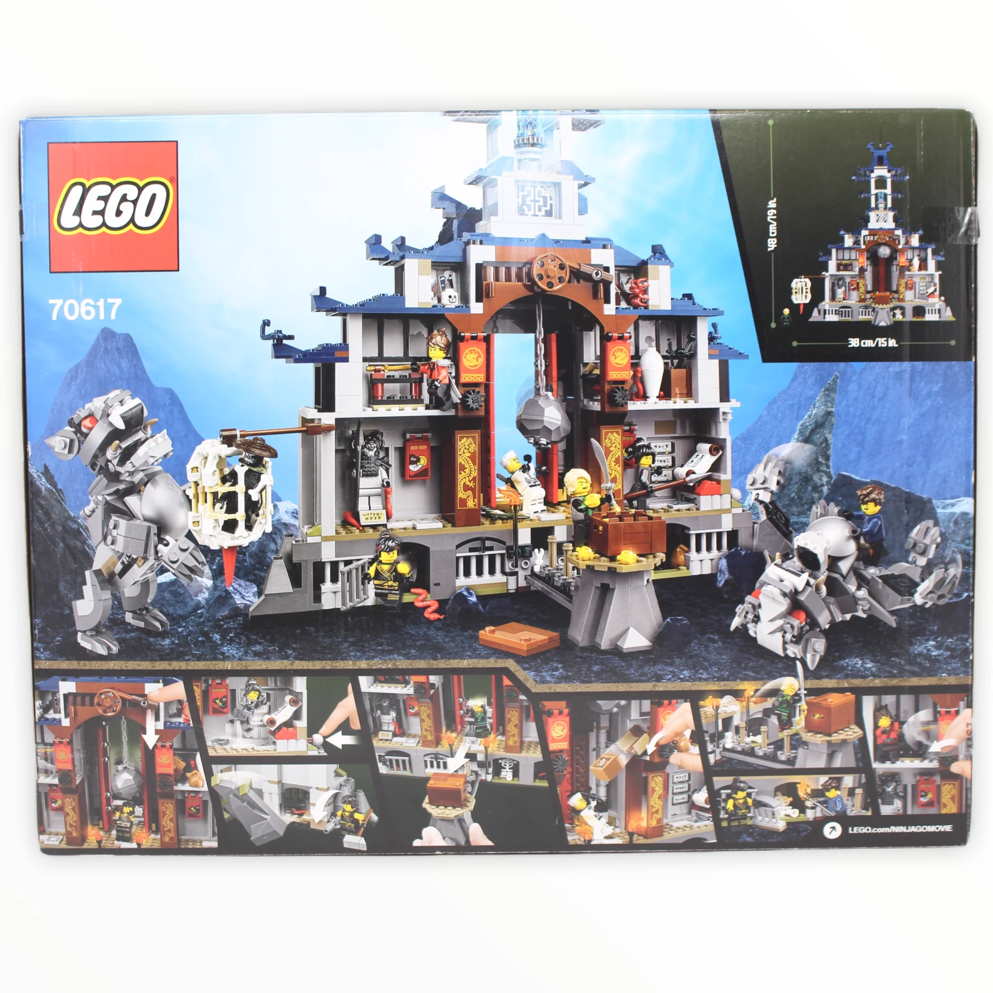 Retired Set 70617 The Ninjago Movie Temple of the Ultimate Ultimate Weapon - Image 2