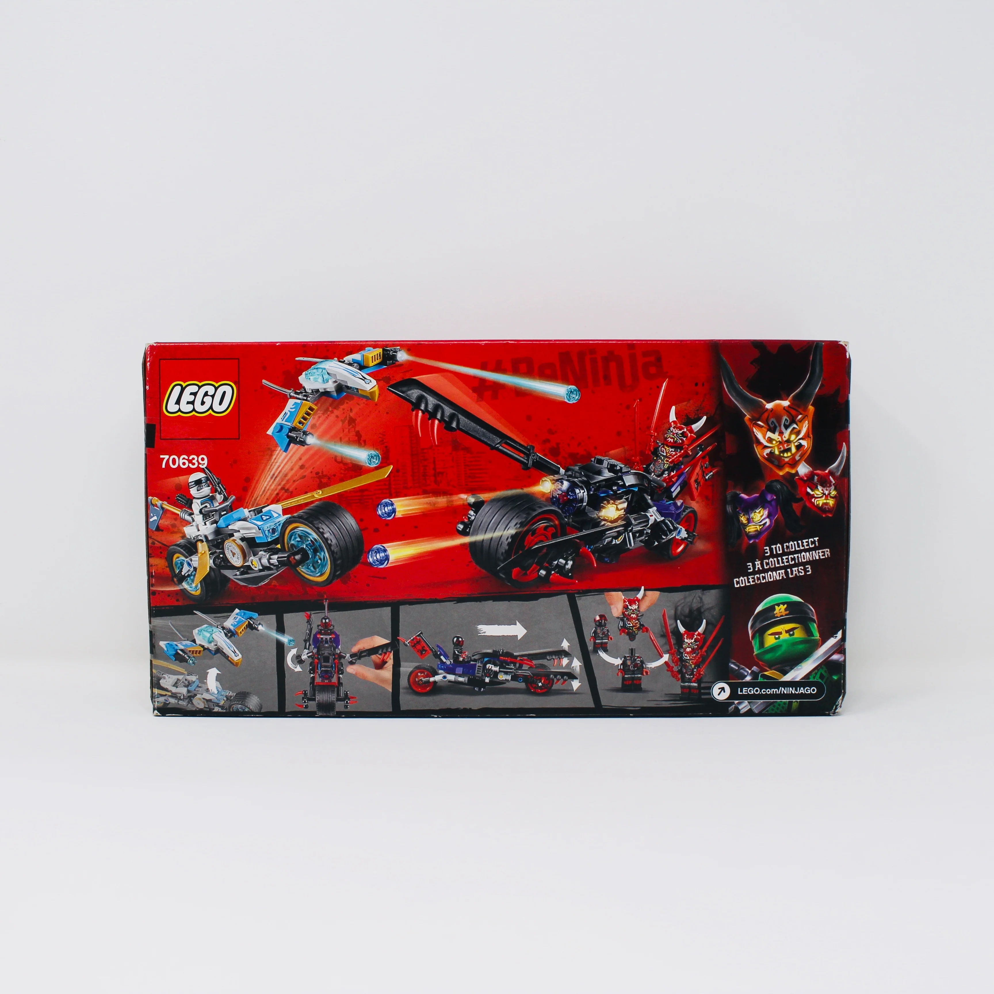 Retired Set 70639 Ninjago Street Race of Snake Jaguar - Image 2