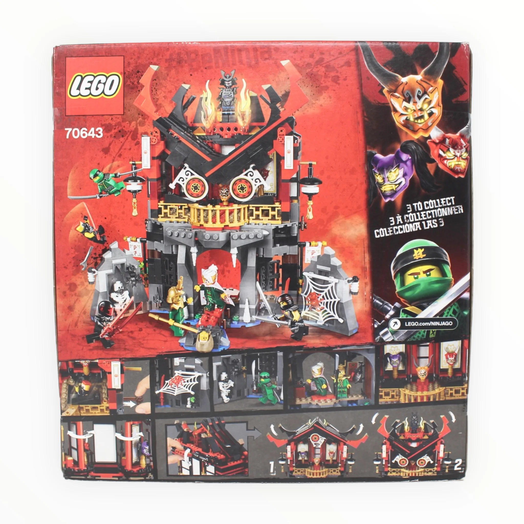Retired Set 70643 Ninjago Temple of Resurrection - Image 2