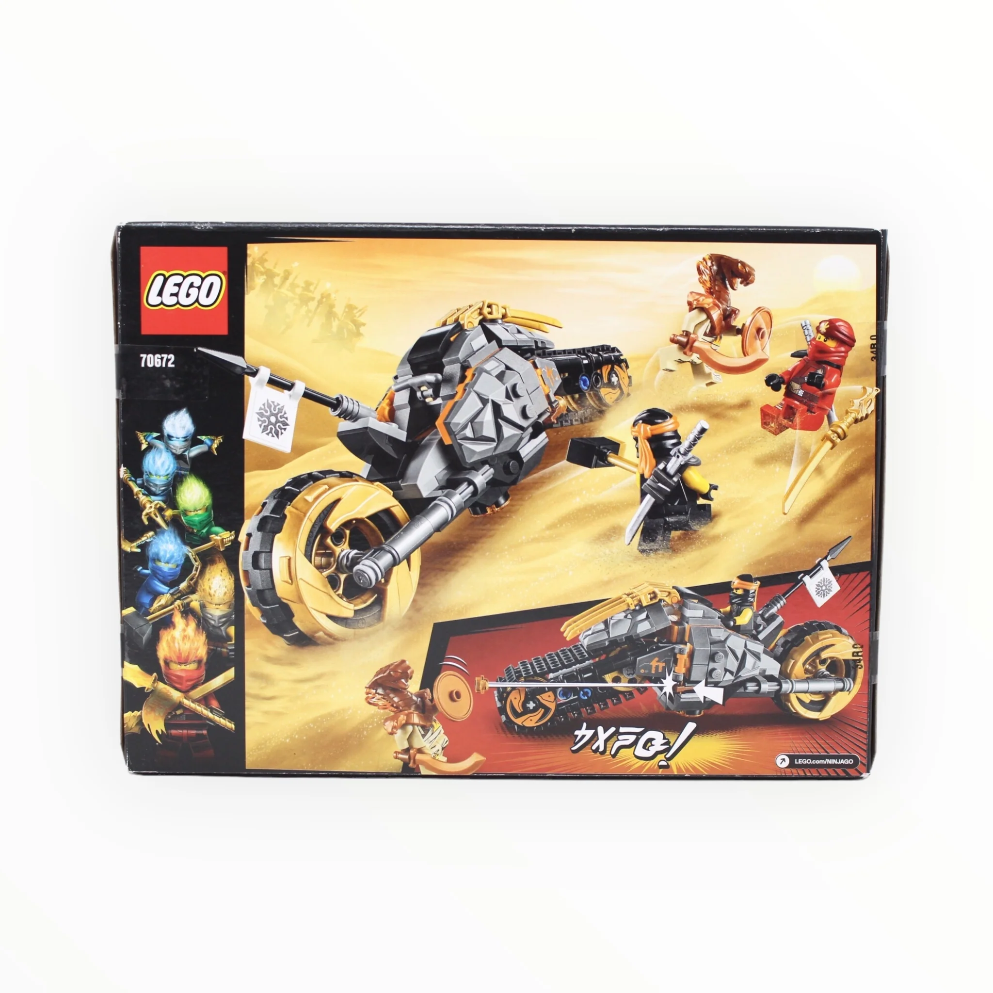 Retired Set 70672 Ninjago Coleās Dirt Bike - Image 2
