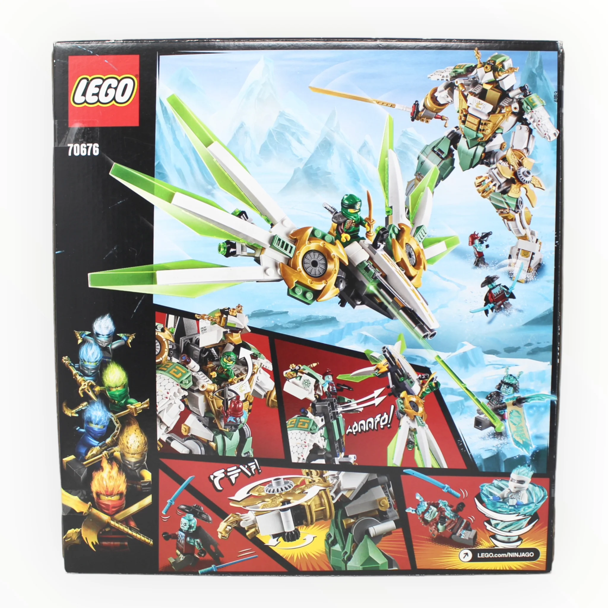 Retired Set 70676 Ninjago Lloyd’s Titan Mech (damaged box) - Image 2
