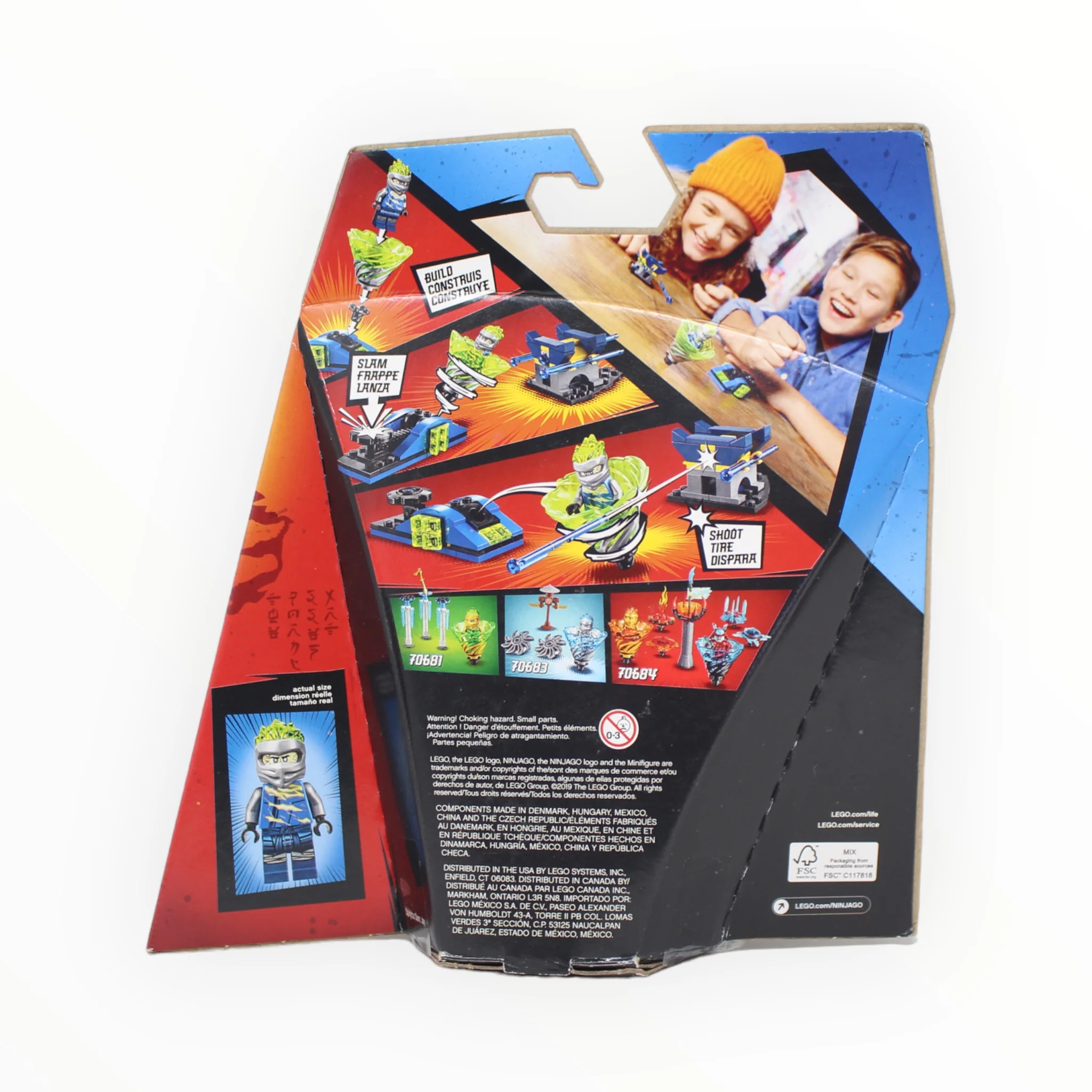 Retired Set 70682 Ninjago Spinjitzu Slam - Jay - Image 2