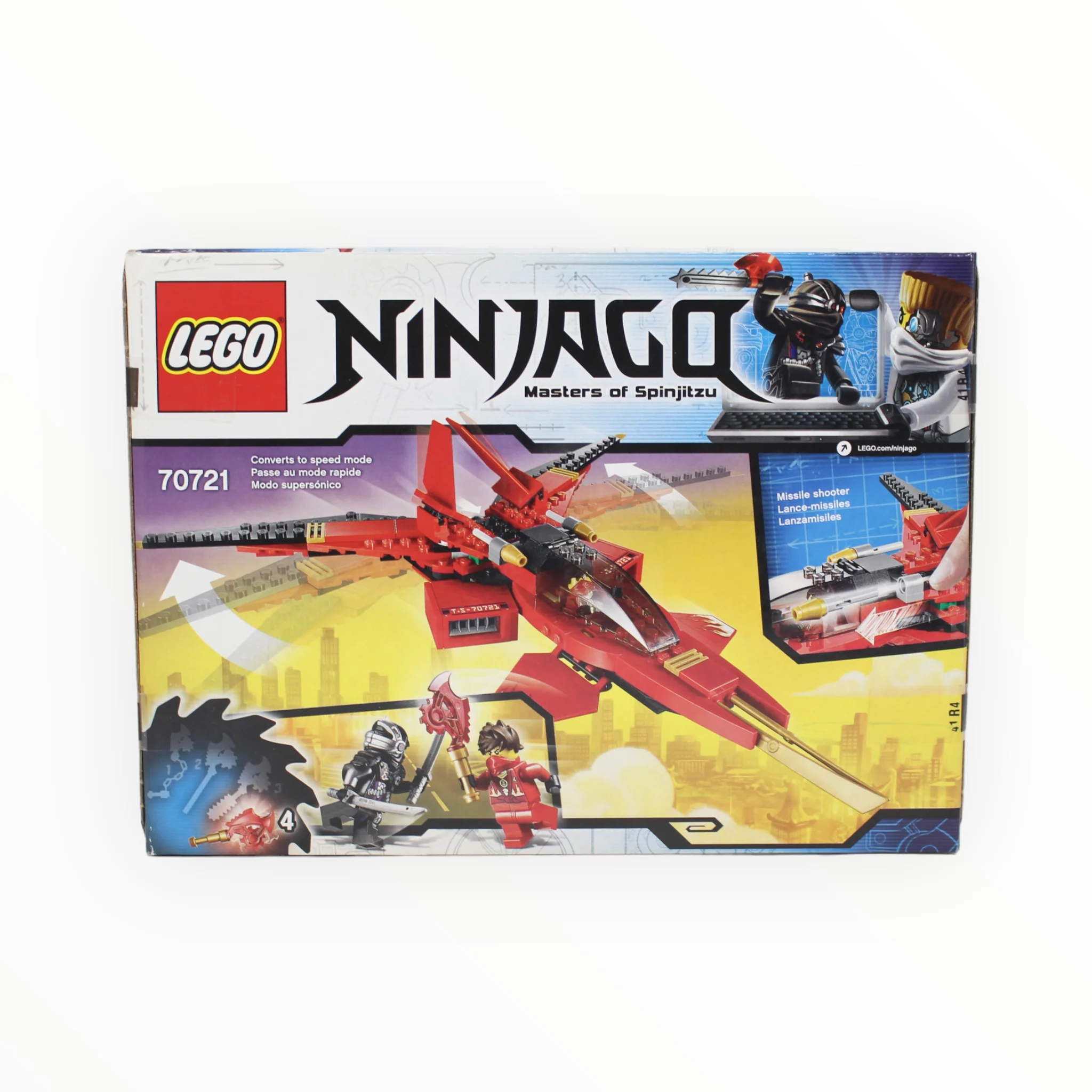 Retired Set 70721 Ninjago Kai Fighter - Image 2