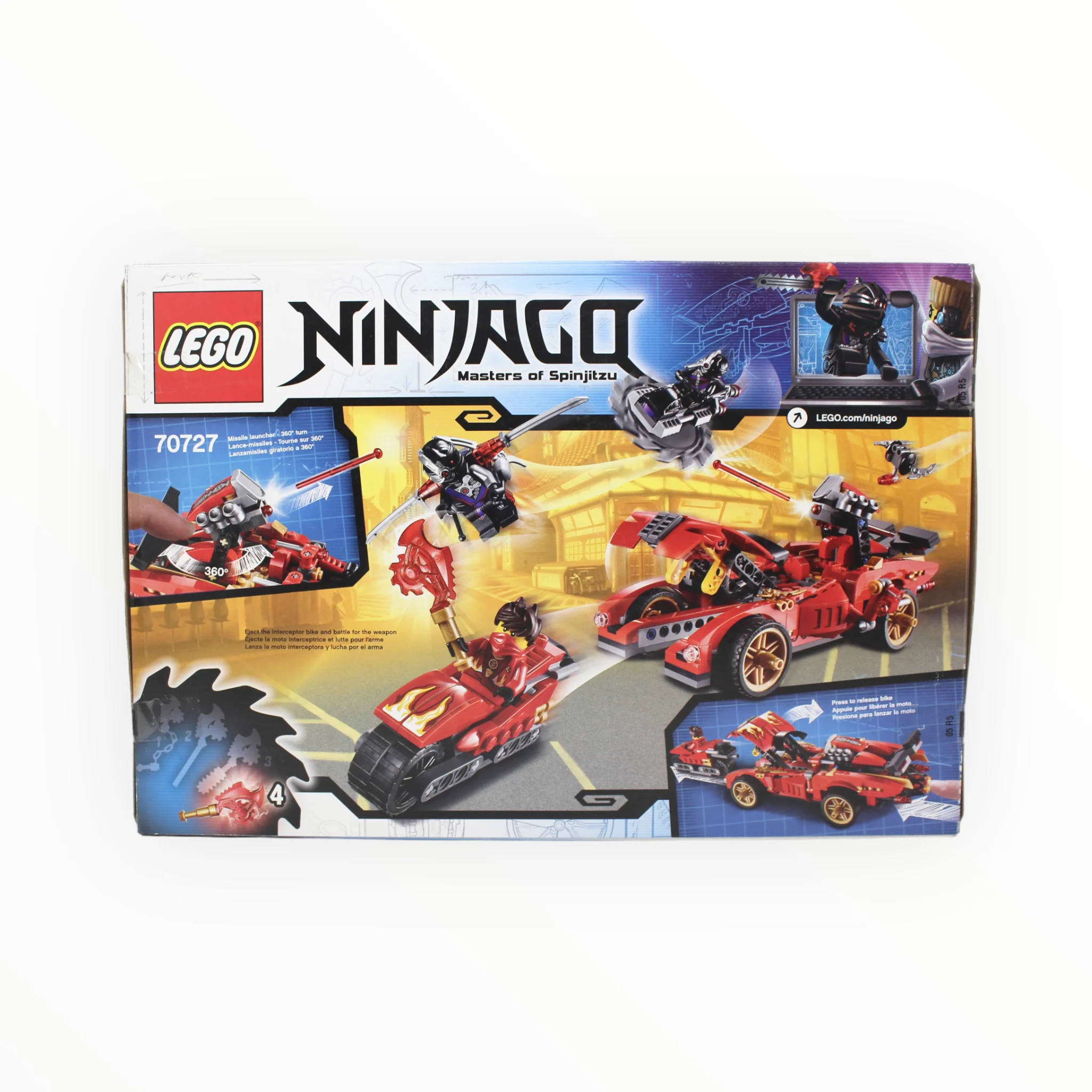 Retired Set 70727 Ninjago X-1 Ninja Charger - Image 2