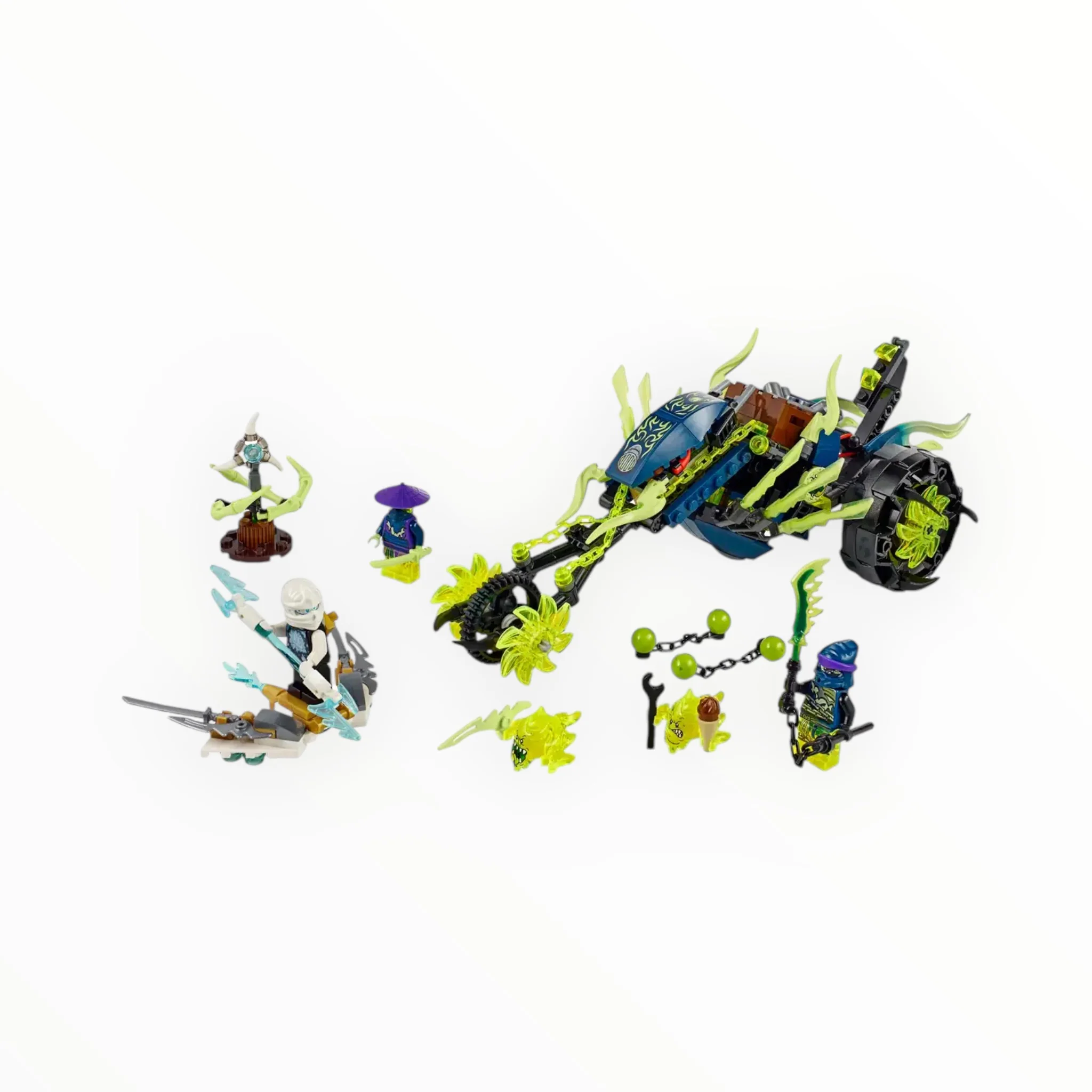 Retired Set 70730 Ninjago Chain Cycle Ambush - Image 3