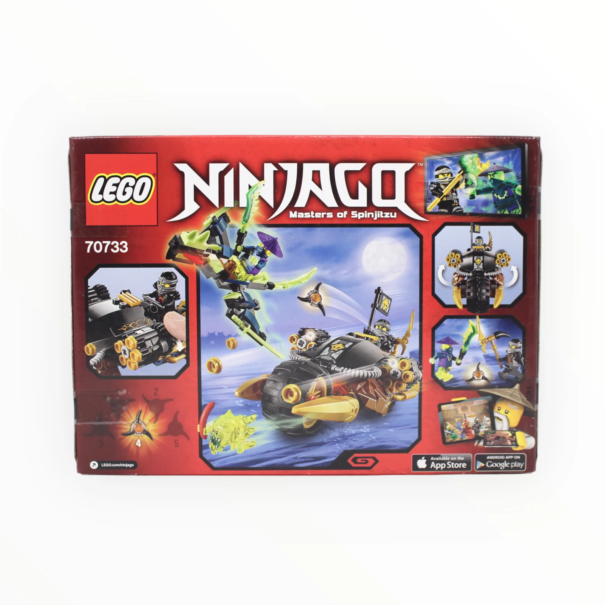 Retired Set 70733 Ninjago Blaster Bike - Image 2
