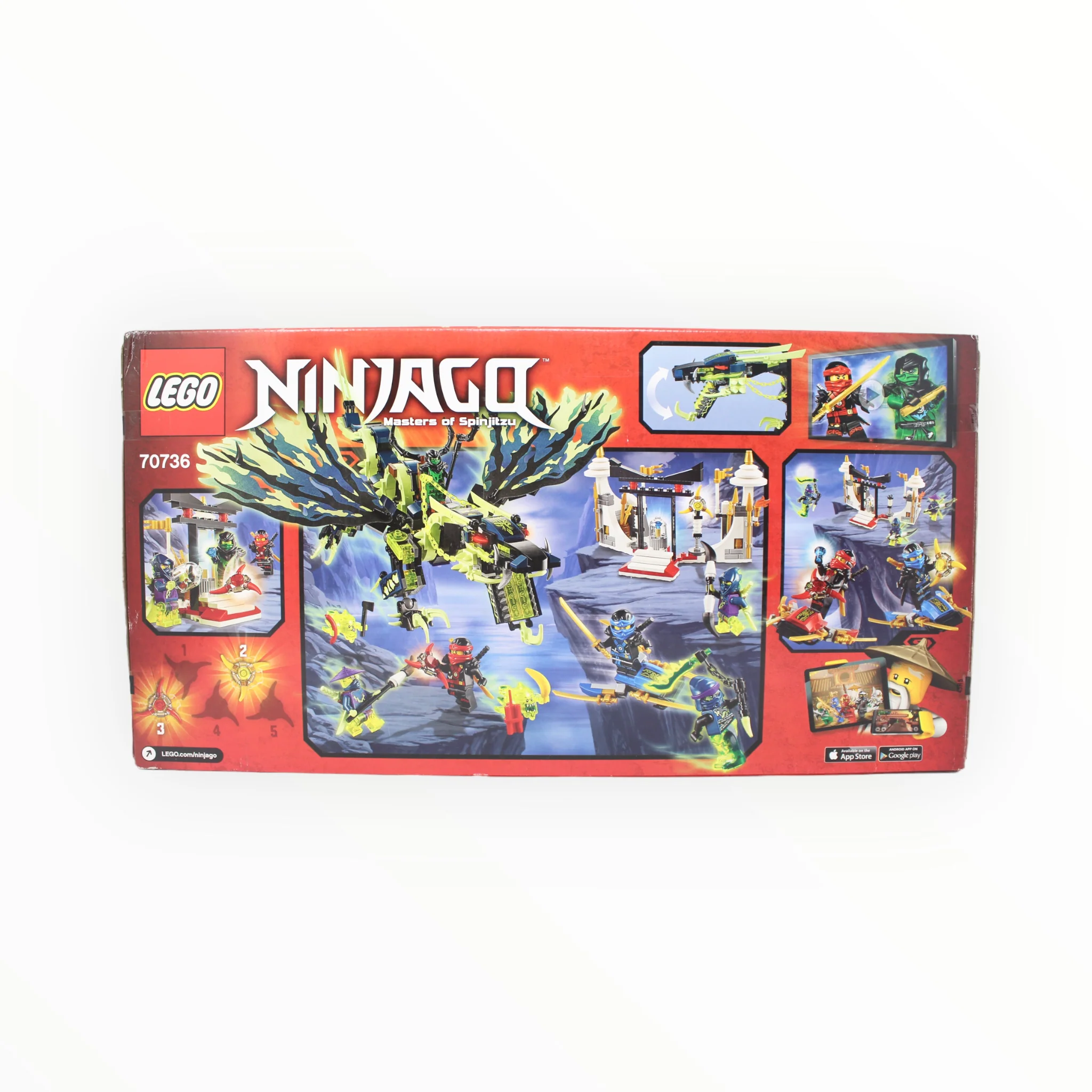 Retired Set 70736 Ninjago Attack of the Morro Dragon - Image 2