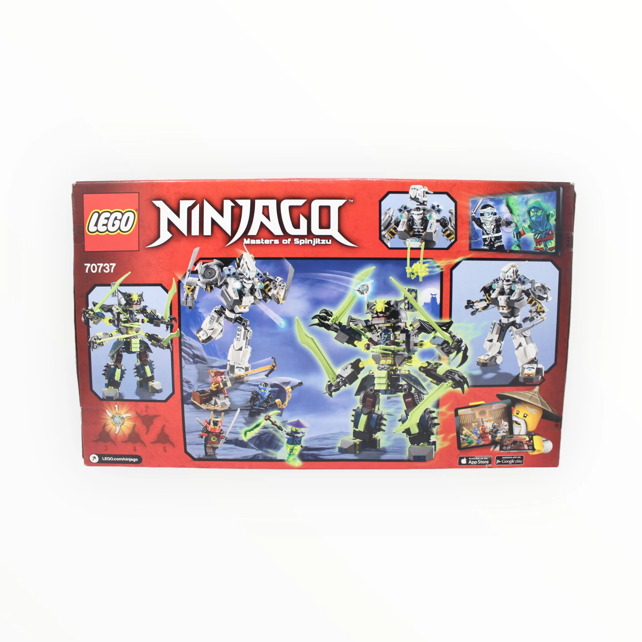 Retired Set 70737 Ninjago Titan Mech Battle - Image 2