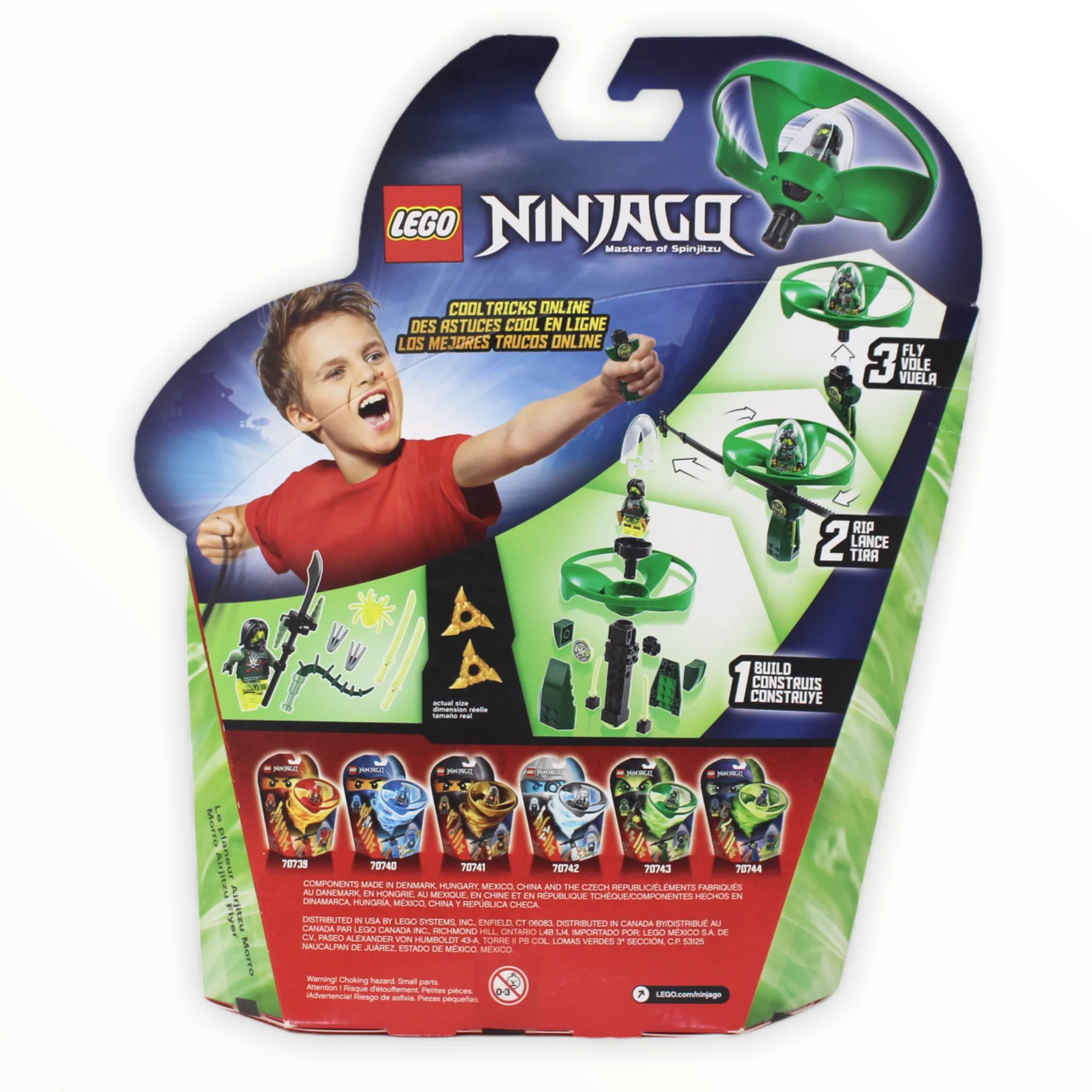 Retired Set 70743 Ninjago Airjitzu Morro Flyer - Image 2