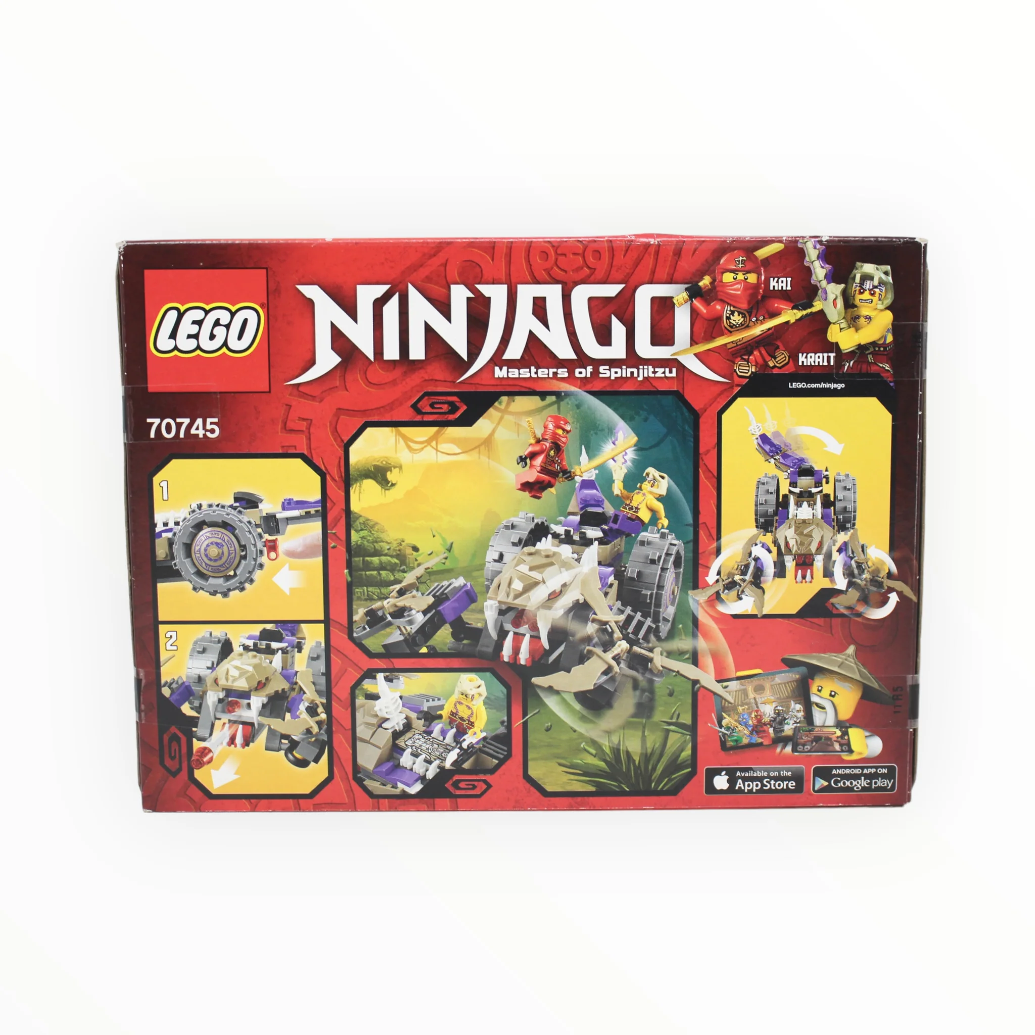 Retired Set 70745 Ninjago Anacondrai Crusher - Image 2