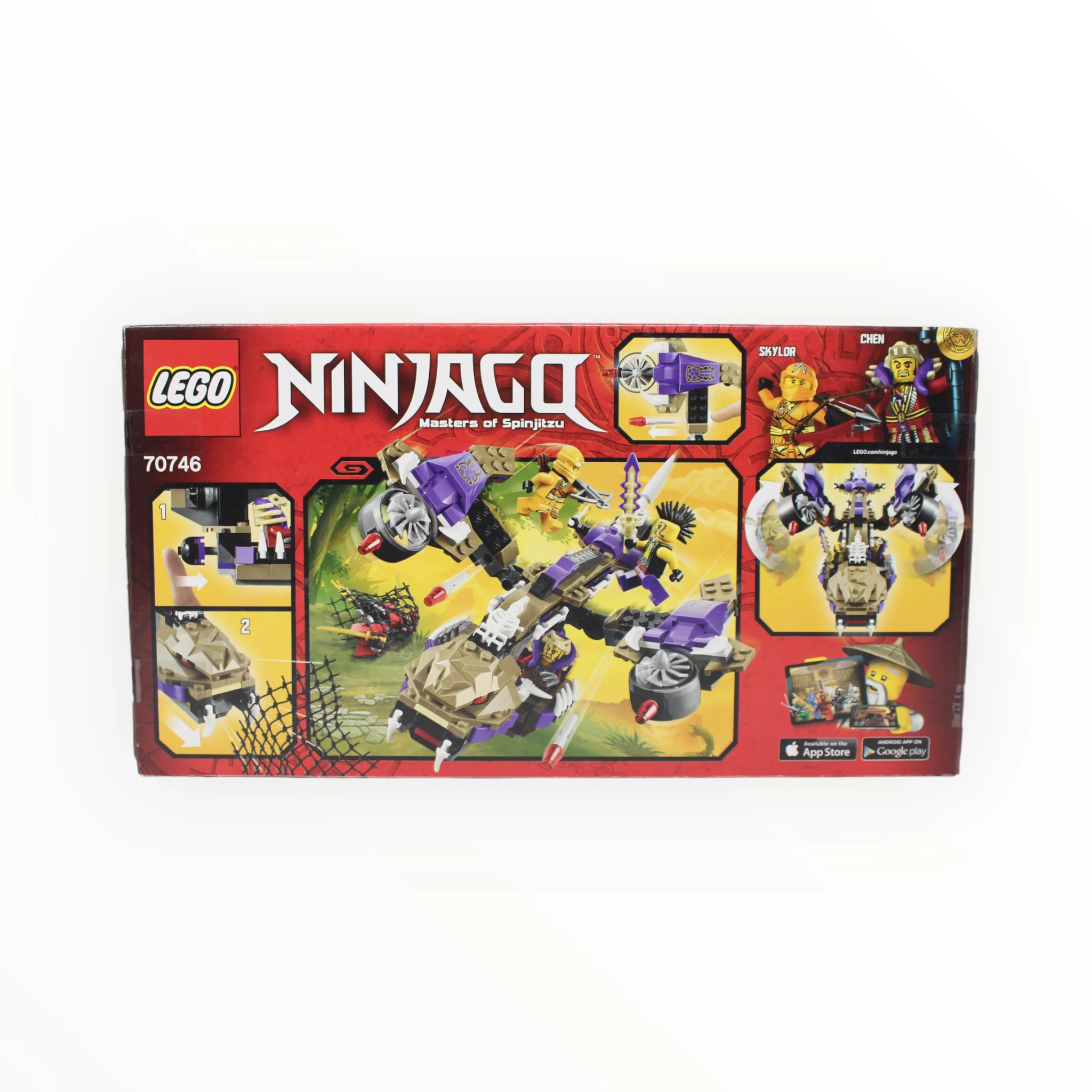 Retired Set 70746 Ninjago Condrai Copter Attack - Image 2