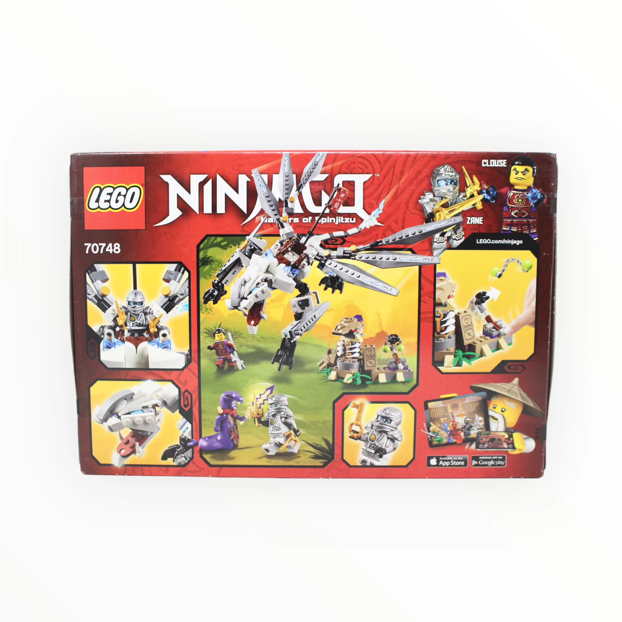 Retired Set 70748 Ninjago Titanium Dragon - Image 2