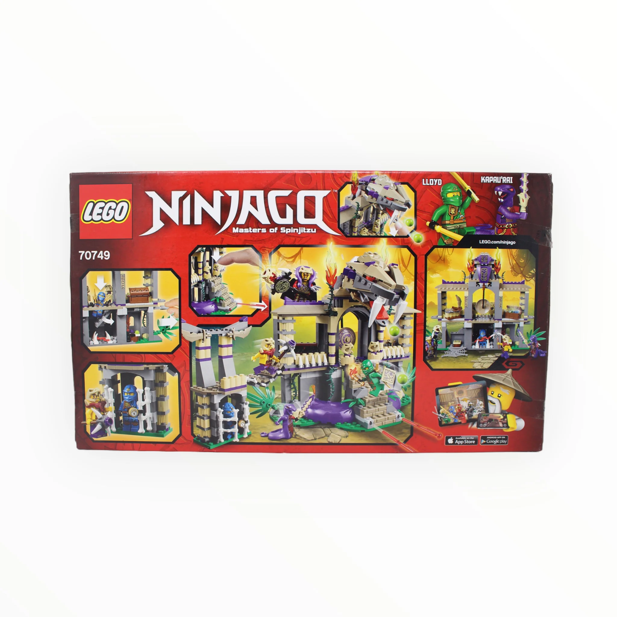 Retired Set 70749 Ninjago Enter the Serpent - Image 2