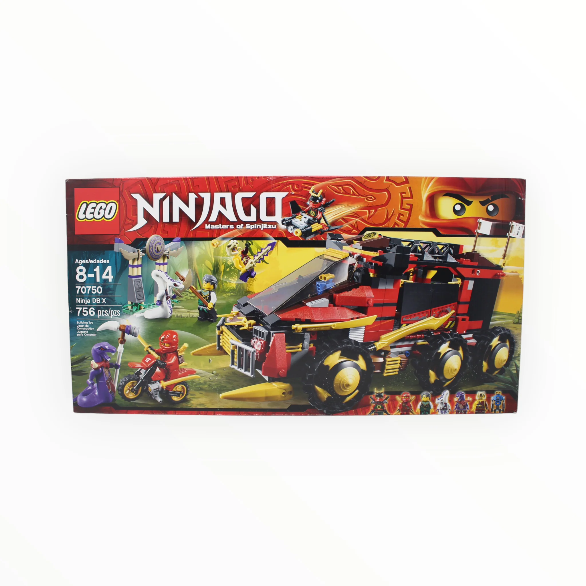 Retired Set 70750 Ninjago Ninja DB X