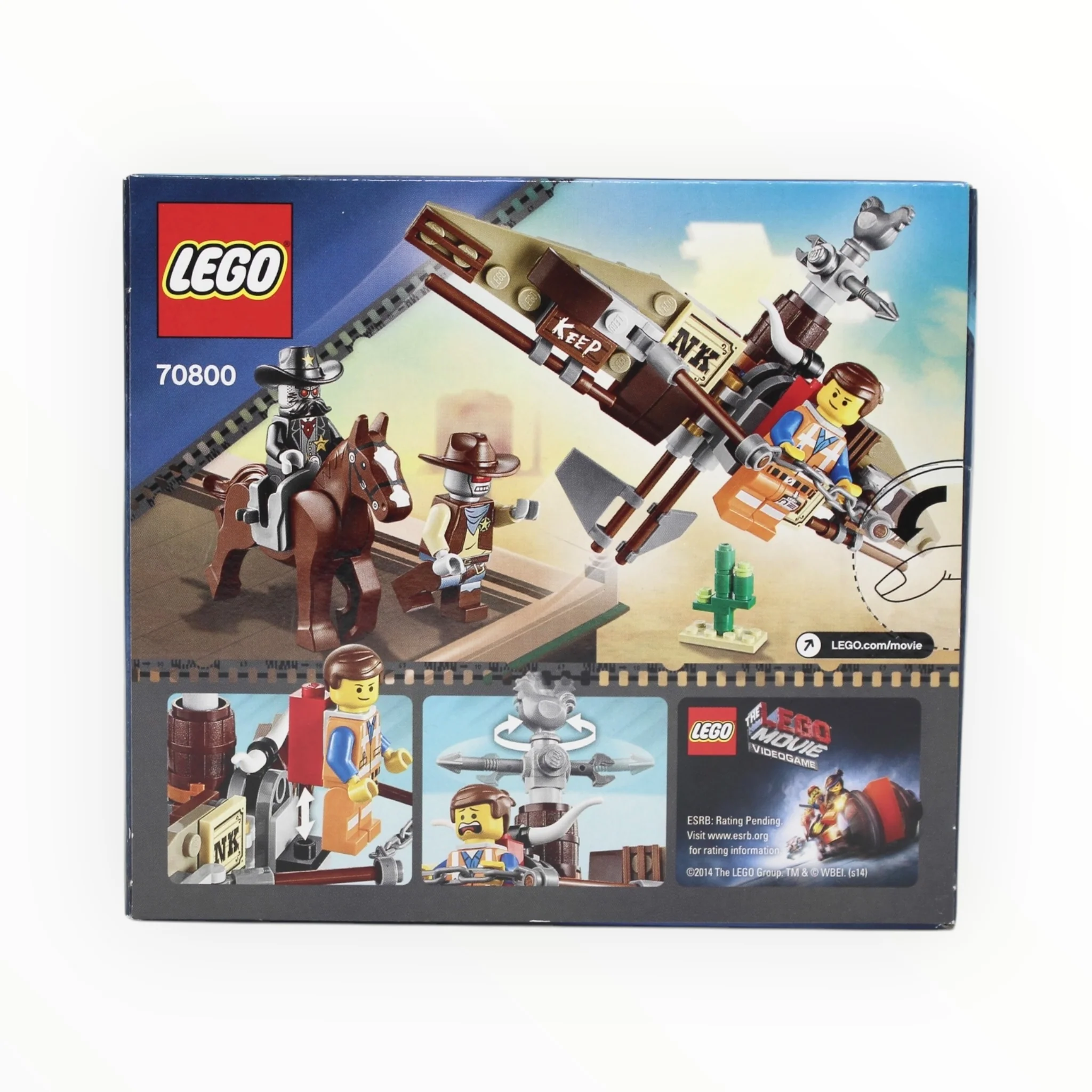Retired Set 70800 The LEGO Movie Getaway Glider - Image 2