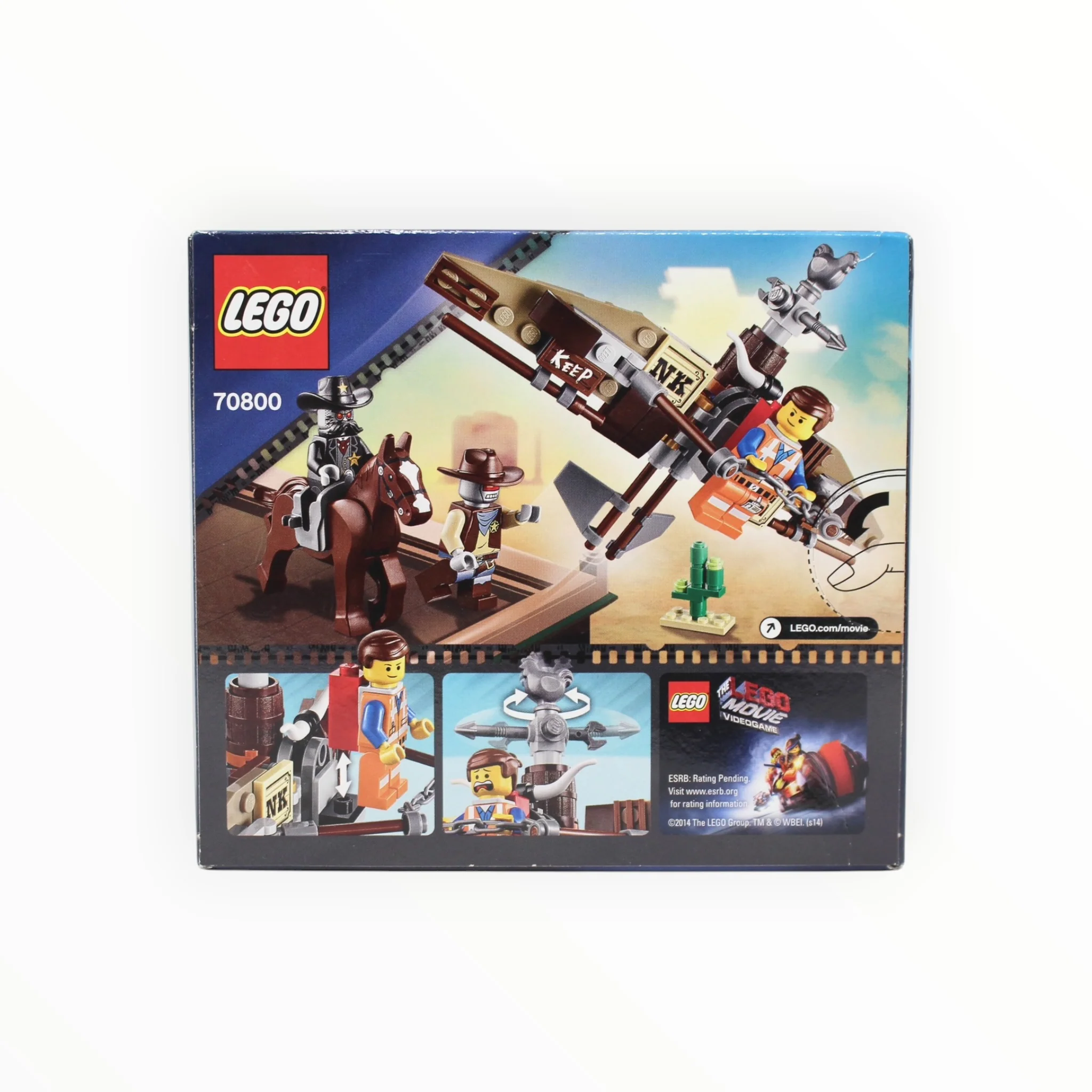 Retired Set 70800 The LEGO Movie Getaway Glider (damaged box) - Image 2