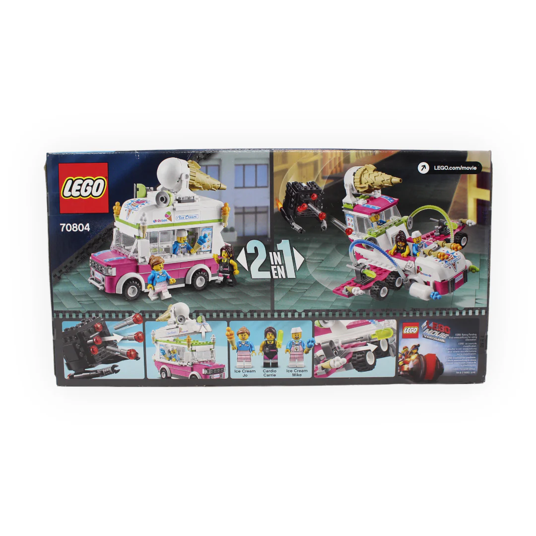 Retired Set 70804 The LEGO Movie Ice Cream Machine - Image 2