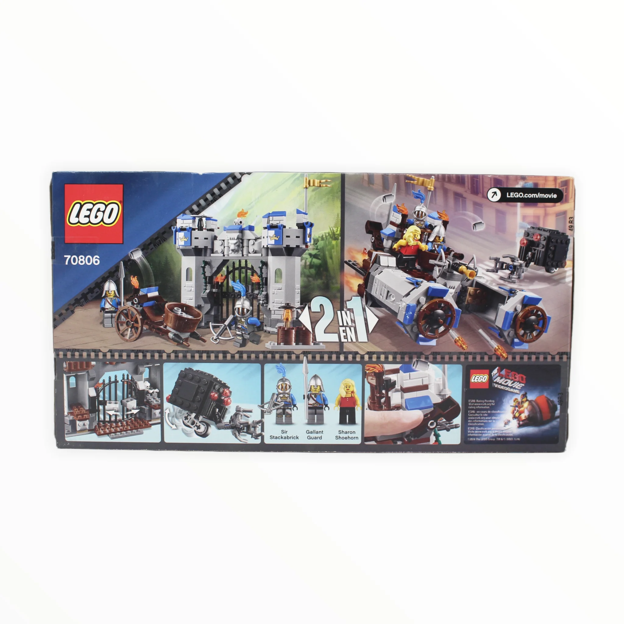 Retired Set 70806 The LEGO Movie Castle Cavalry - Image 2