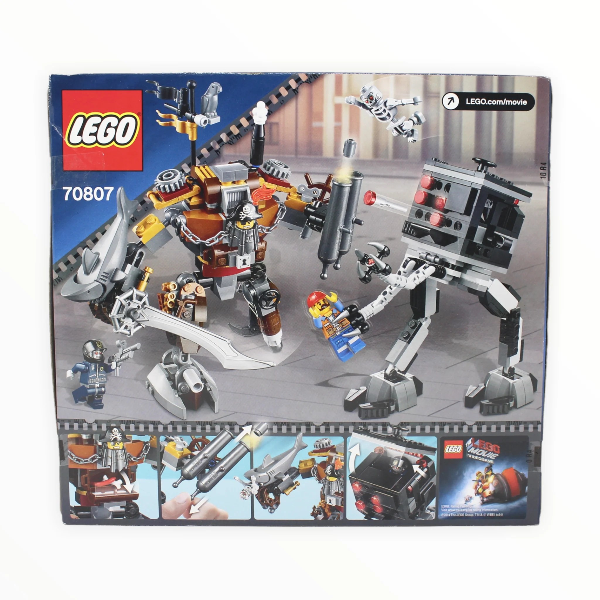 Retired Set 70807 The LEGO Movie MetalBeard’s Duel - Image 2