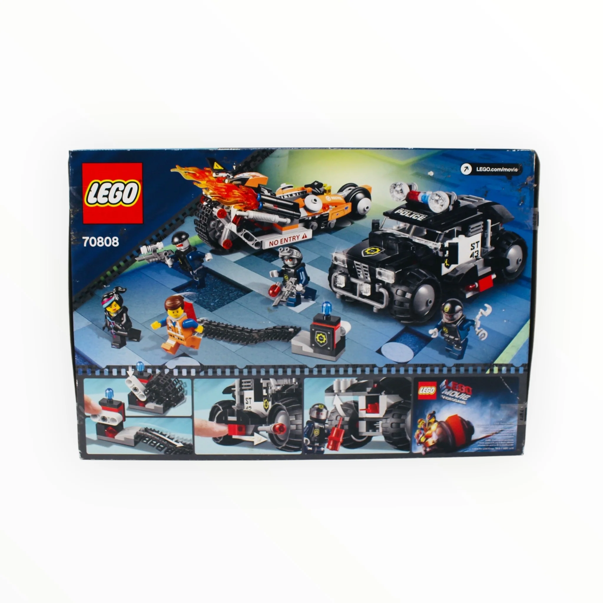 Retired Set 70808 The LEGO Movie Super Cycle Chase - Image 2