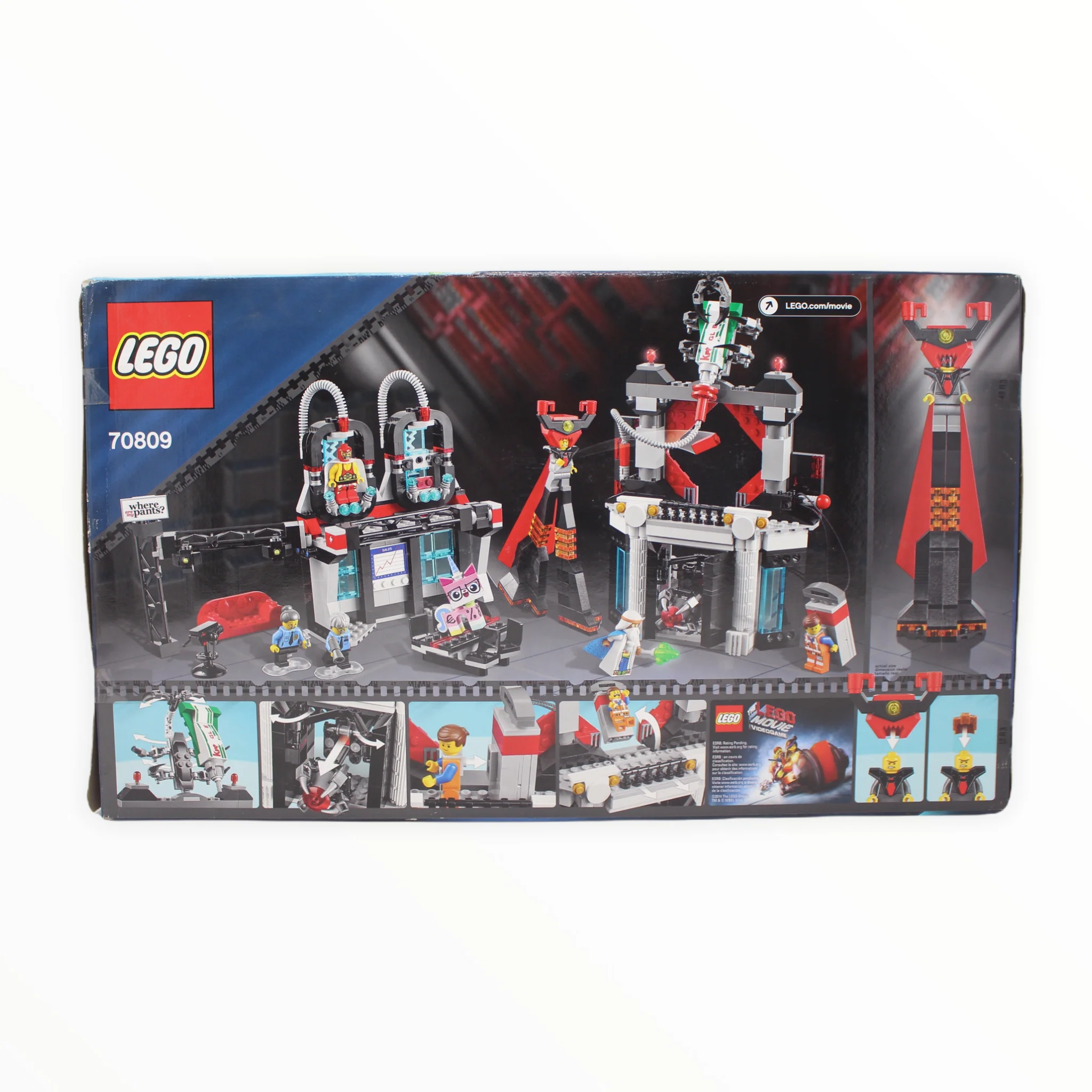 Retired Set 70809 The LEGO Movie Lord Business’ Evil Lair - Image 2
