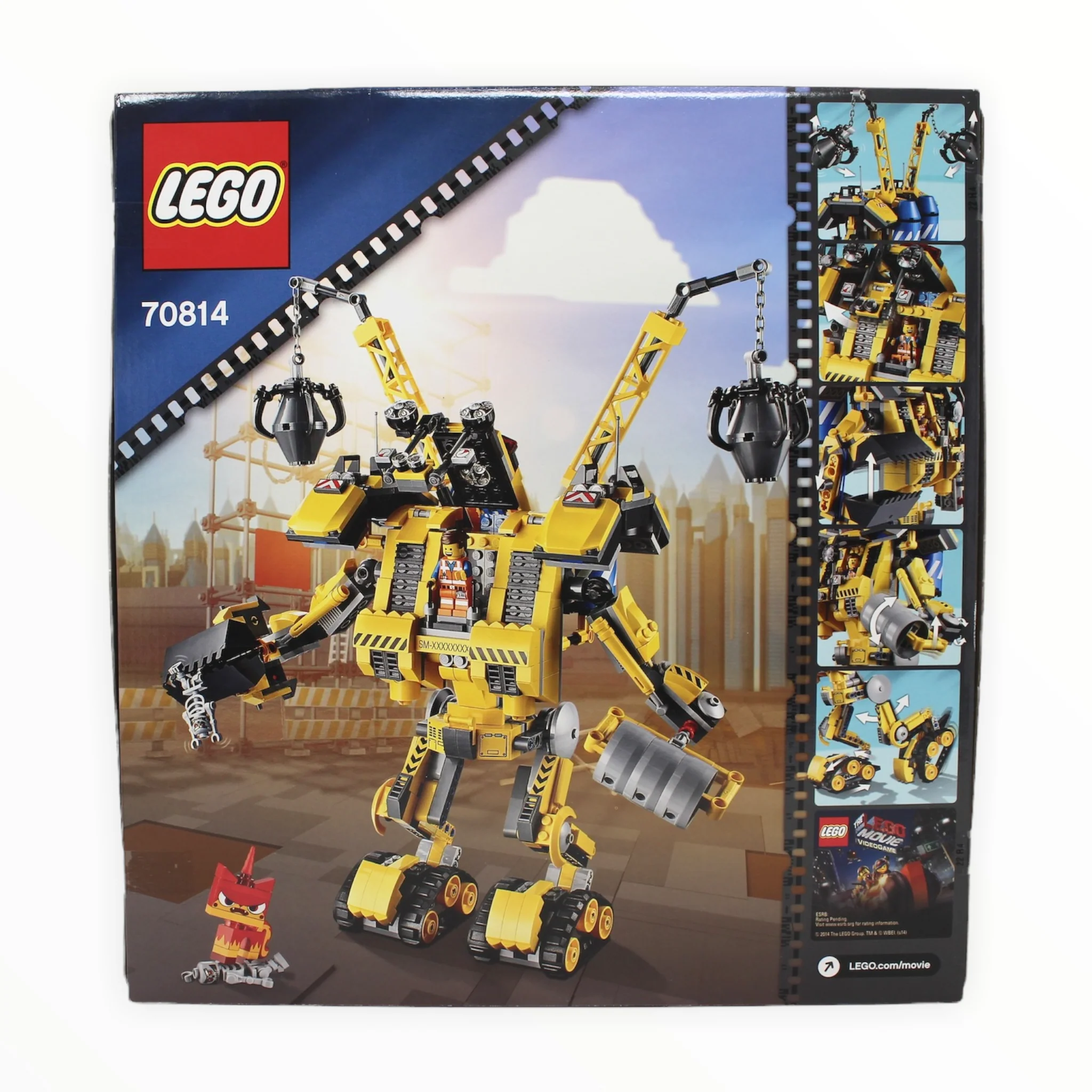Retired Set 70814 The LEGO Movie Emmet’s Construct-o-Mech - Image 2