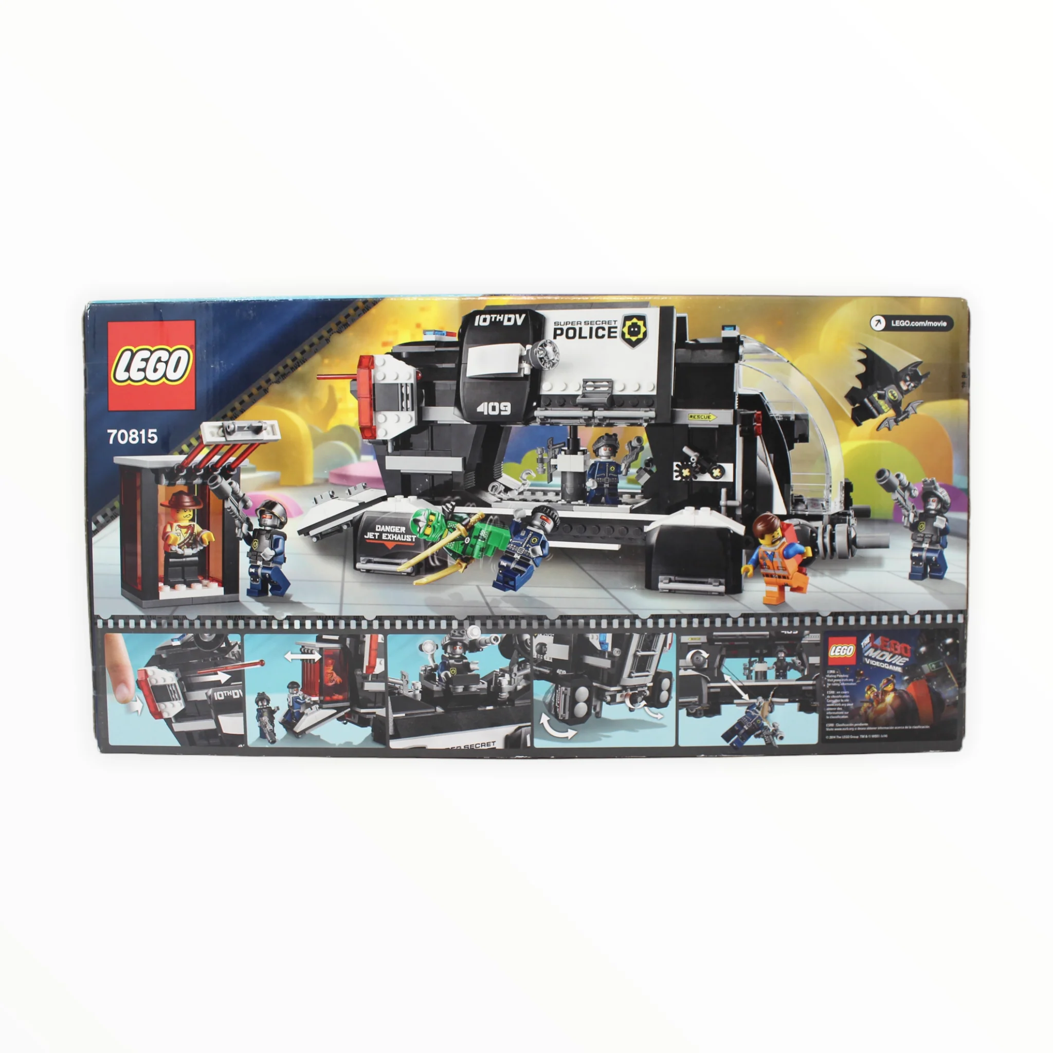 Retired Set 70815 The LEGO Movie Super Secret Police Dropship - Image 2