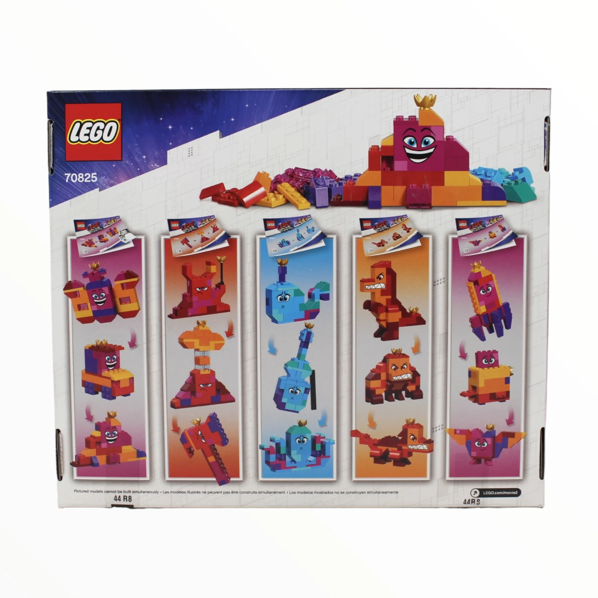 Retired Set 70825 The LEGO Movie 2 Queen Watevra’s Build Whatever Box! - Image 2