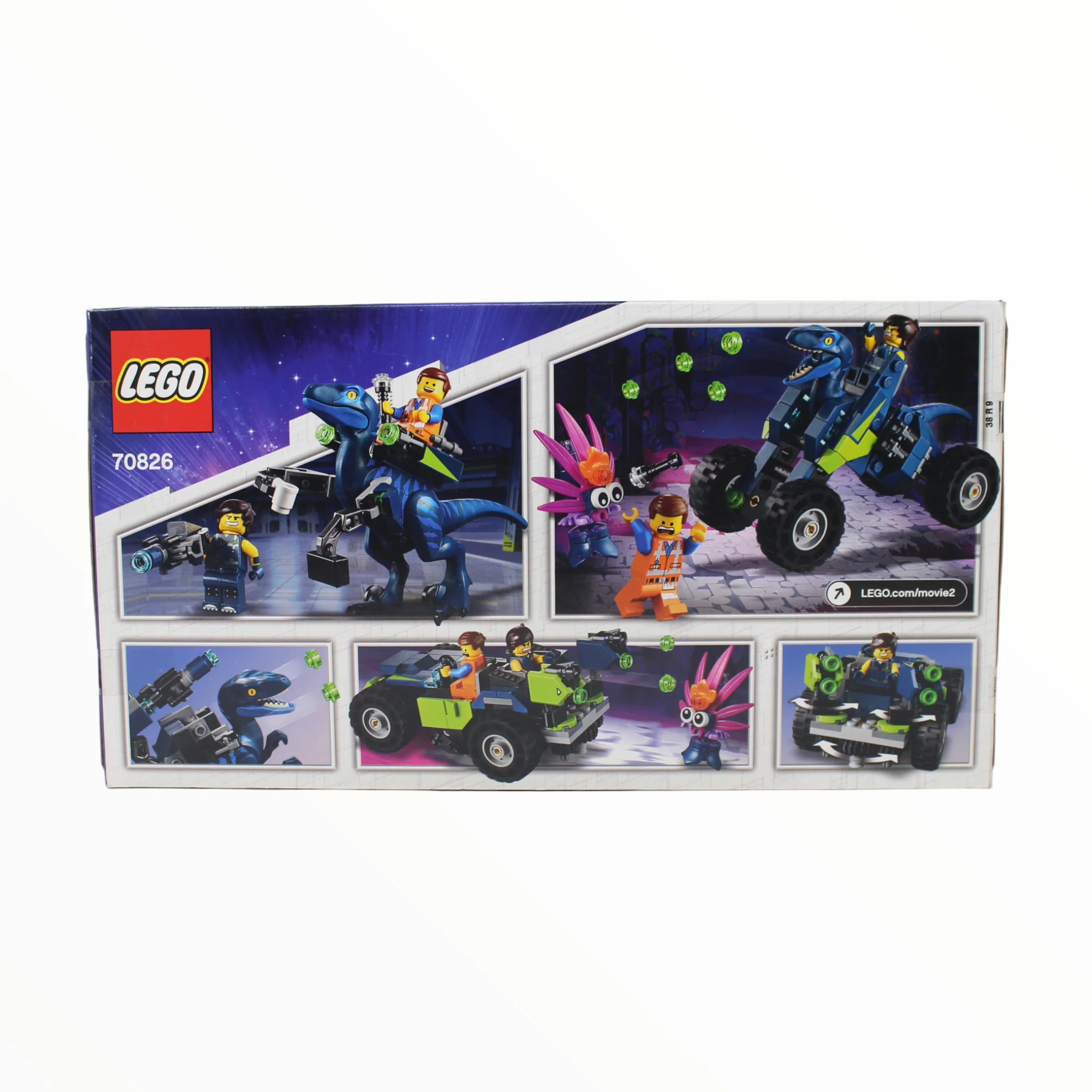 Retired Set 70826 The LEGO Movie 2 Rex’s Rex-treme Offroader! - Image 2