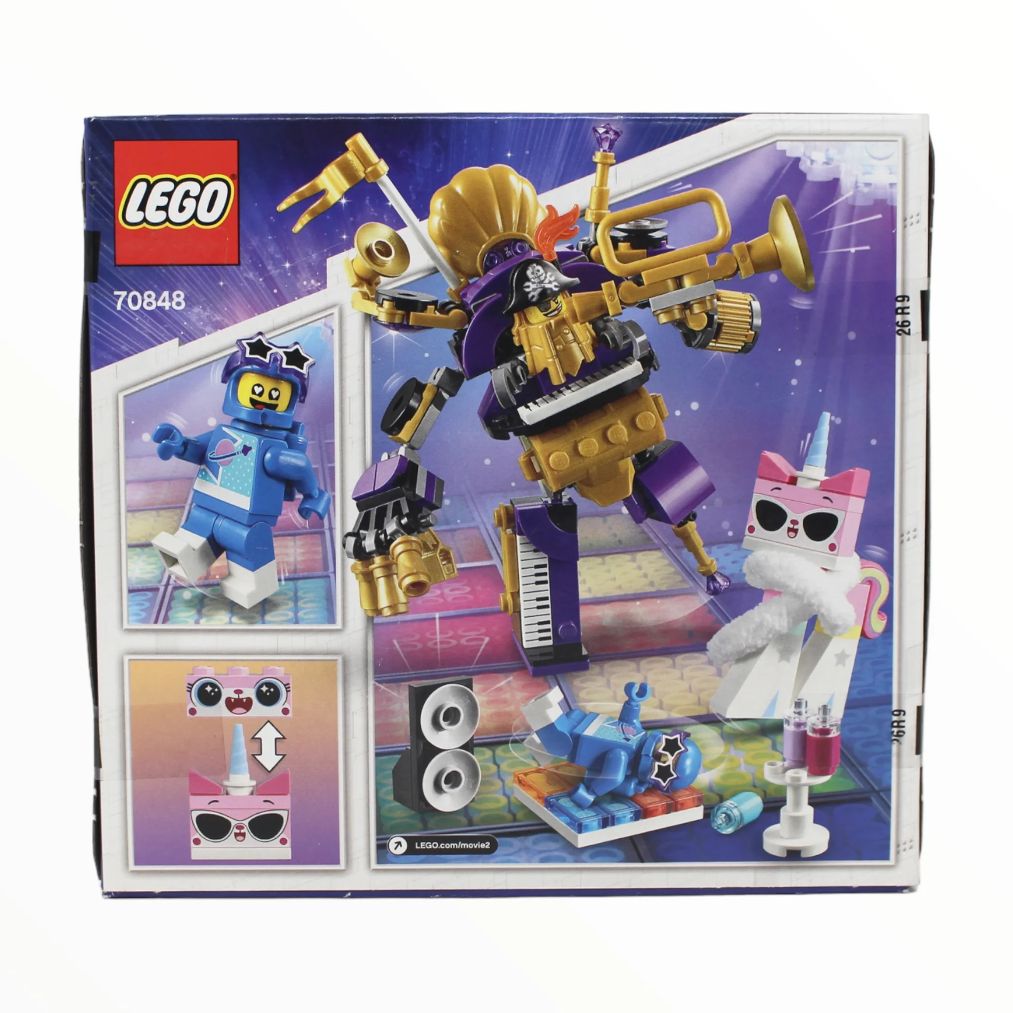 Retired Set 70848 The LEGO Movie 2 Systar Party Crew - Image 2