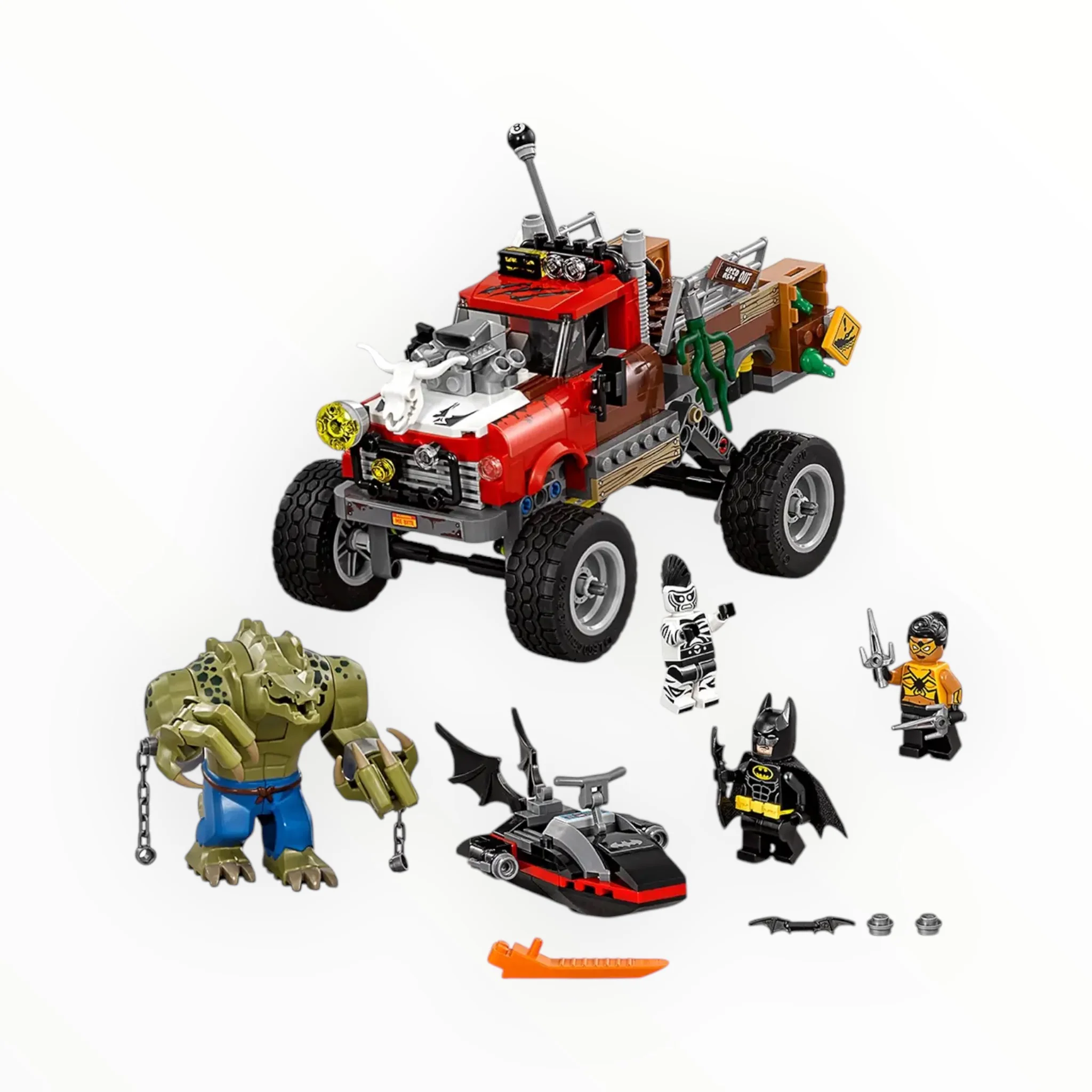 Retired Set 70907 The LEGO Batman Movie Killer Croc Tail-Gator - Image 3
