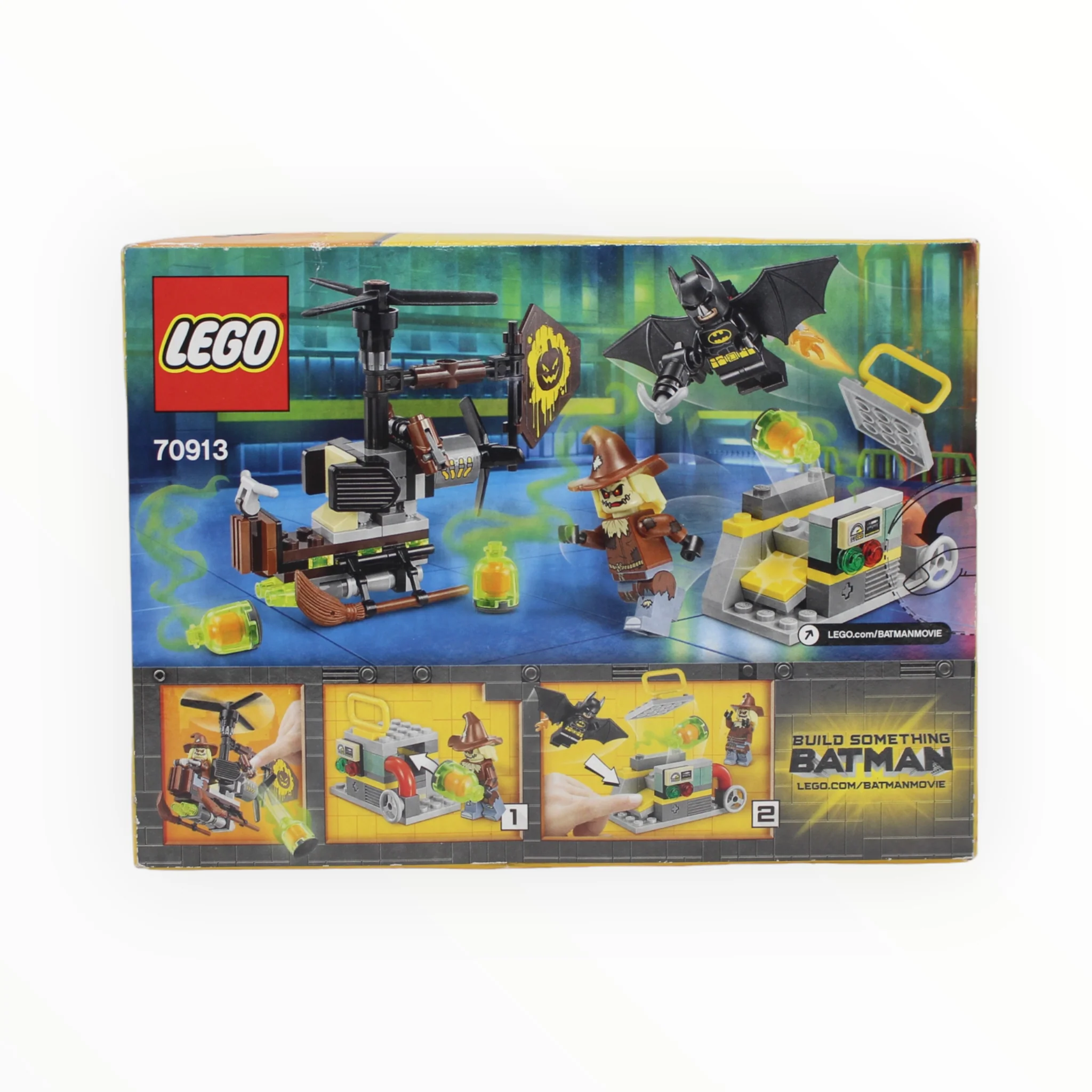 Retired Set 70913 The LEGO Batman Movie Scarecrow Fearful Face-off - Image 2