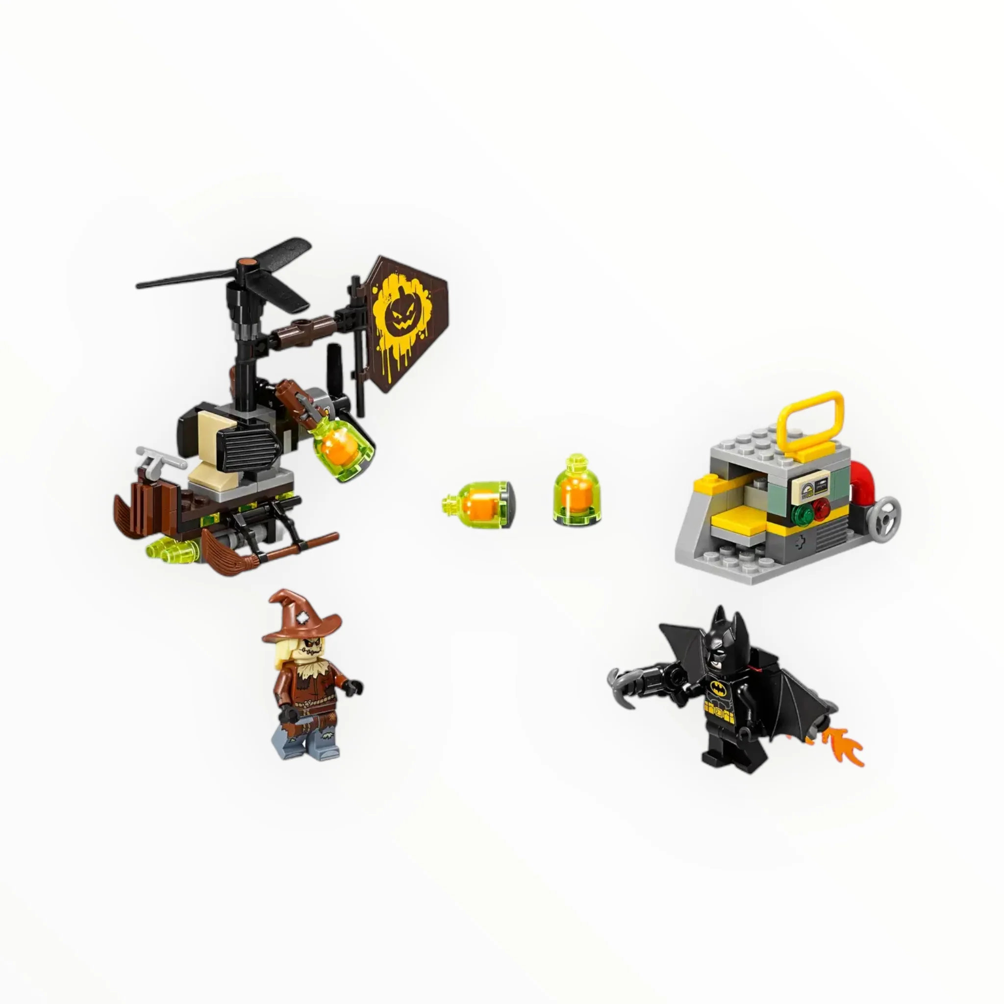 Retired Set 70913 The LEGO Batman Movie Scarecrow Fearful Face-off - Image 3
