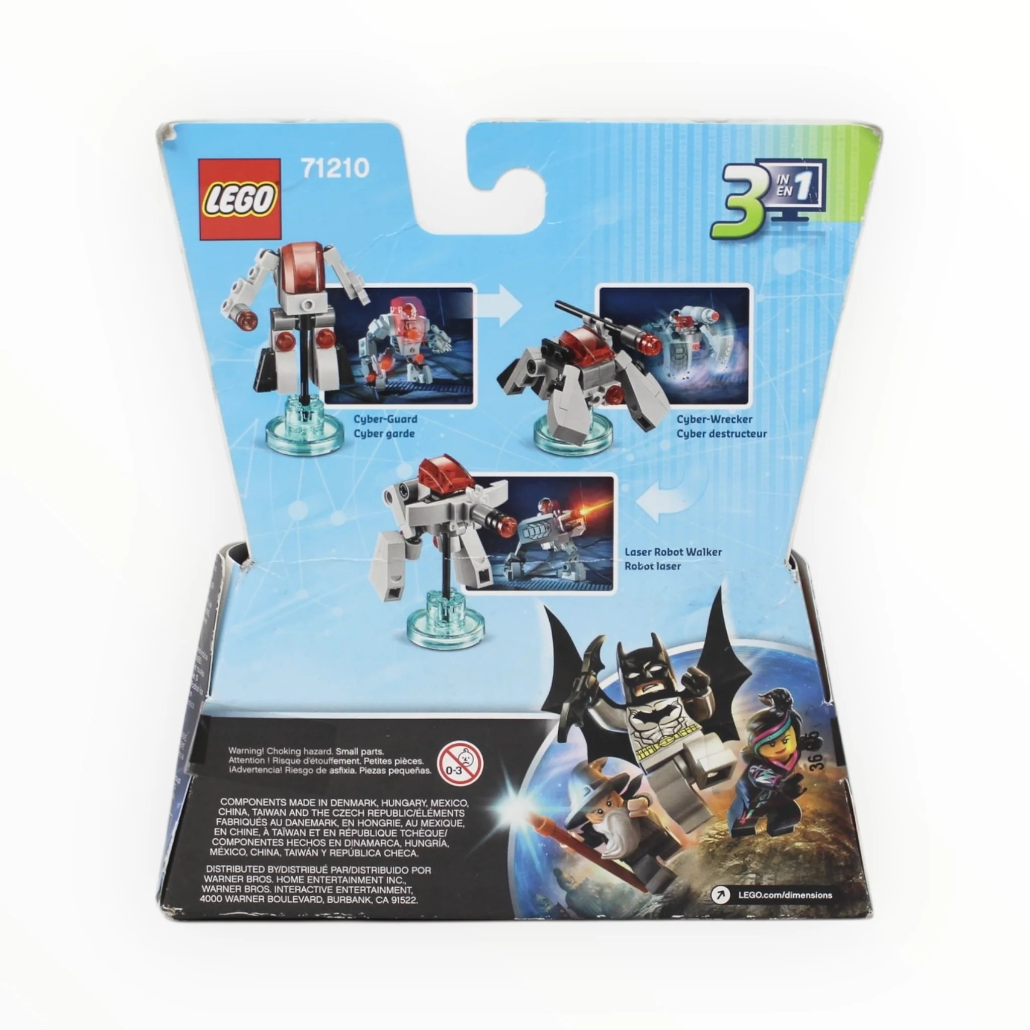 Retired Set 71210 Dimensions Fun Pack - Cyborg and Cyber-Guard (slight box damage) - Image 2