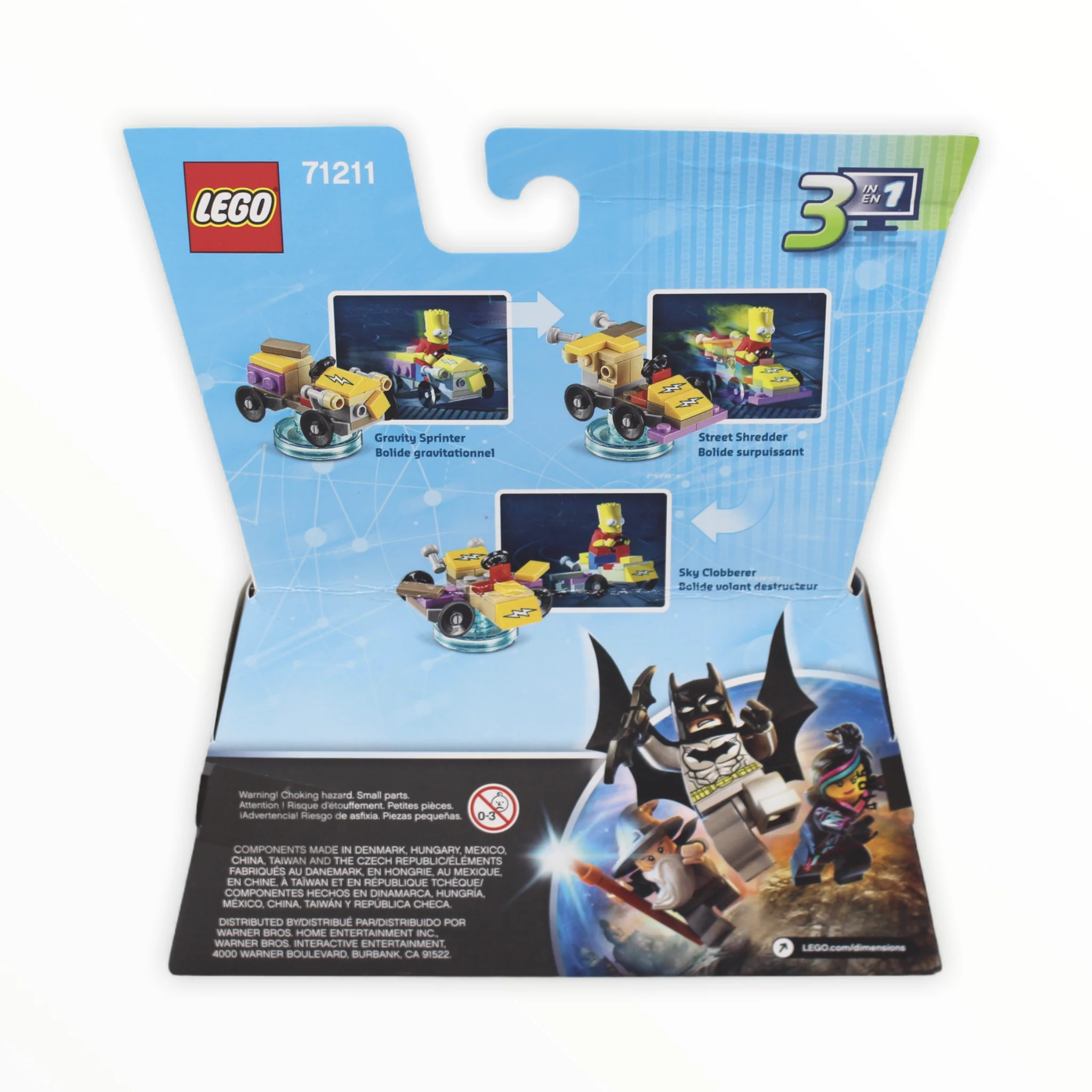 Retired Set 71211 Dimensions Fun Pack - The Simpsons Bart and Gravity Sprinter - Image 2