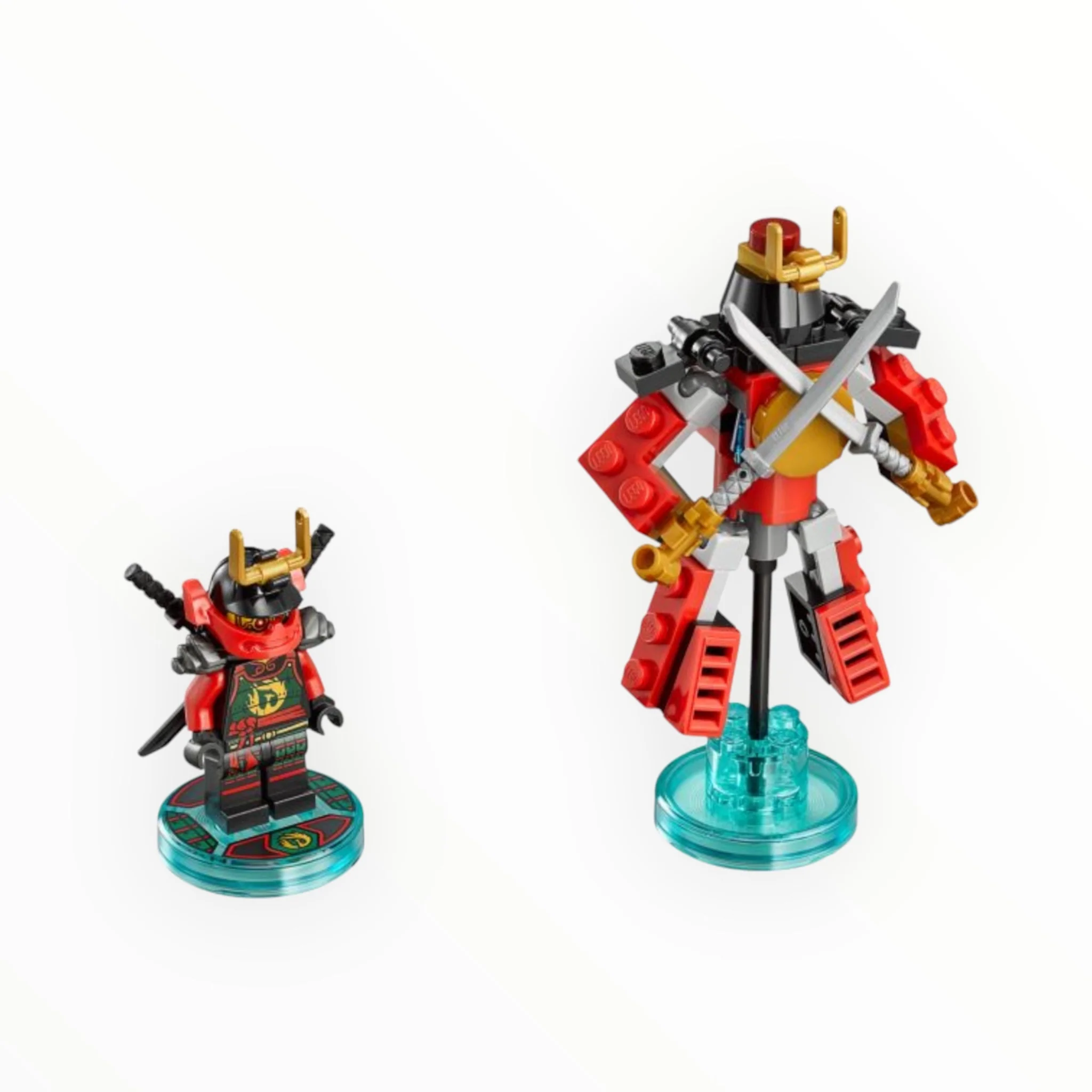 Retired Set 71216 Dimensions Fun Pack - Ninjago Nya and Samurai Mech - Image 3