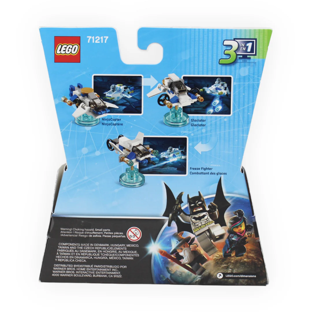 Retired Set 71217 Dimensions Fun Pack - Ninjago Zane and NinjaCopter - Image 2