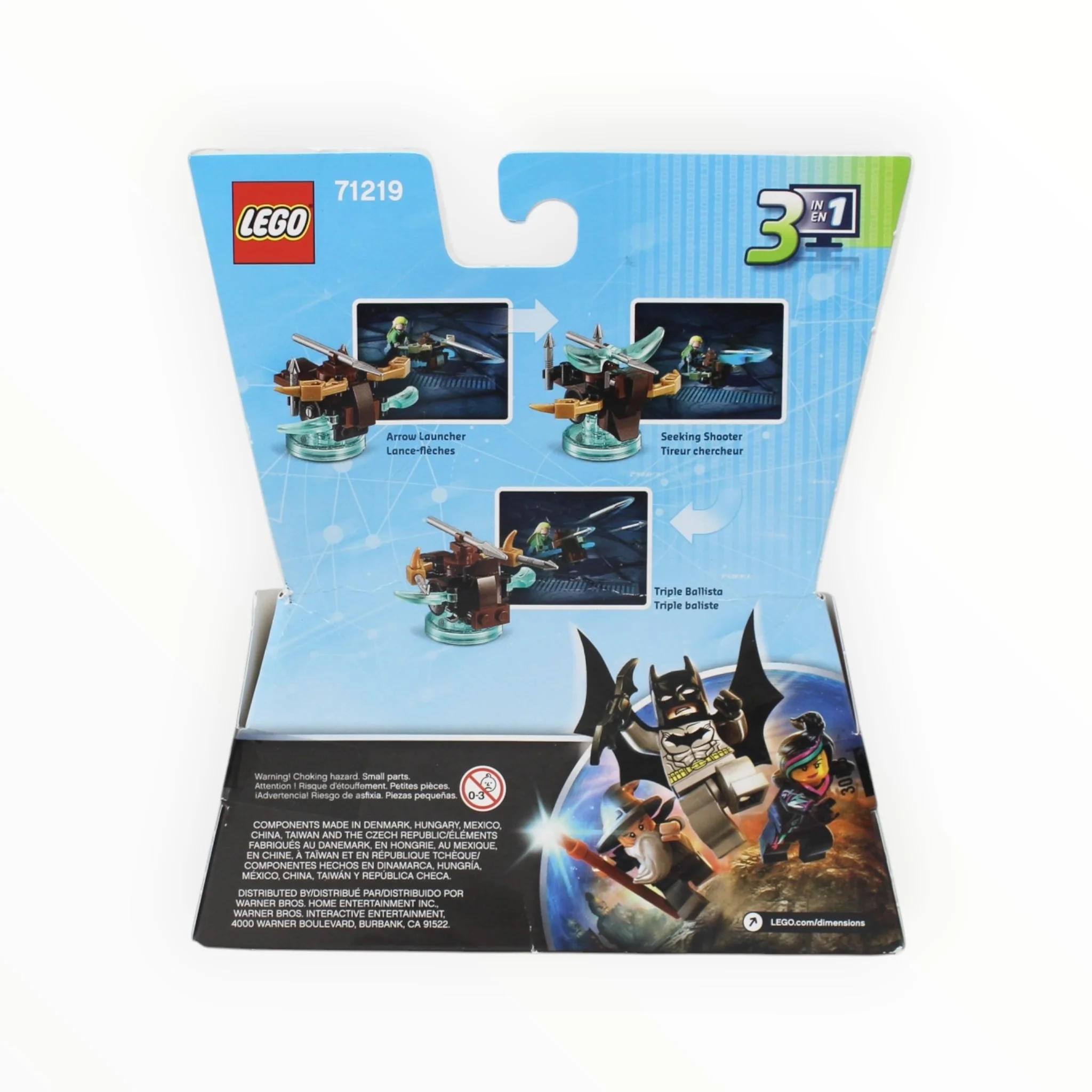 Retired Set 71219 Dimensions Fun Pack - The Lord of the Rings Legolas and Arrow Launcher  (slight box damage) - Image 2