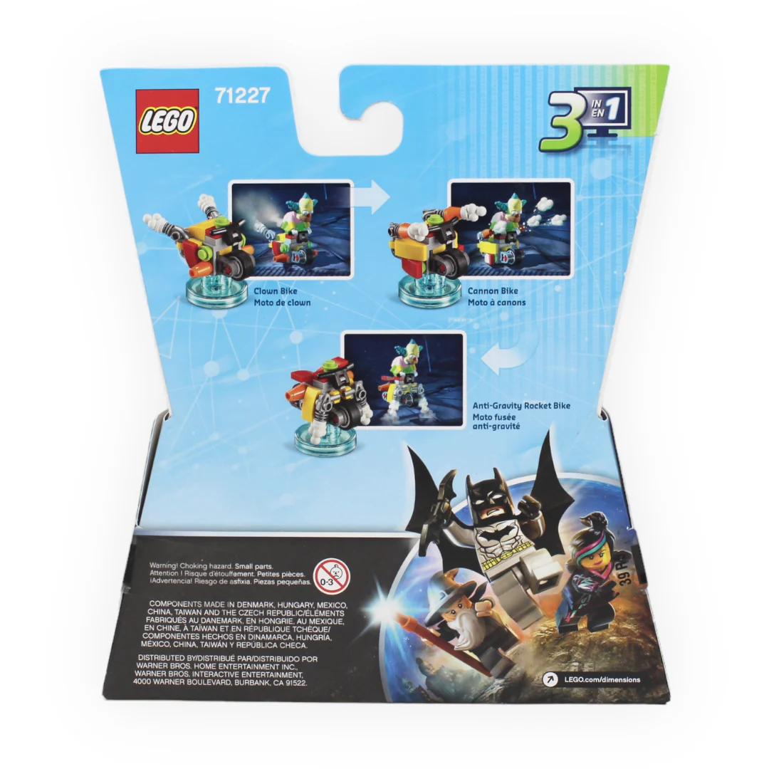 Retired Set 71227 Dimensions Fun Pack - The Simpsons Krusty and Clown Bike - Image 2