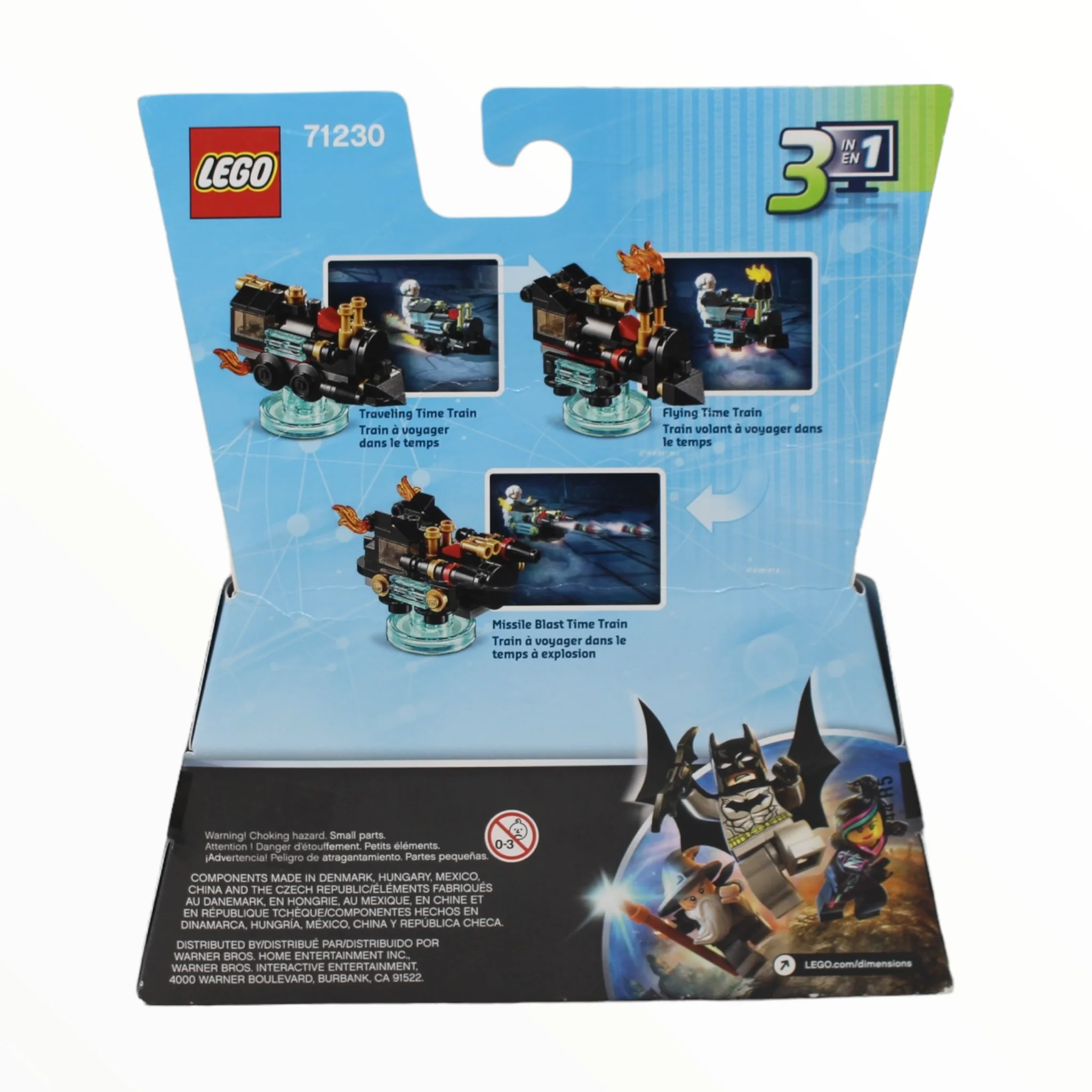 Retired Set 71230 Dimensions Fun Pack - Back to the Future Doc Brown and Traveling Time Train - Image 2