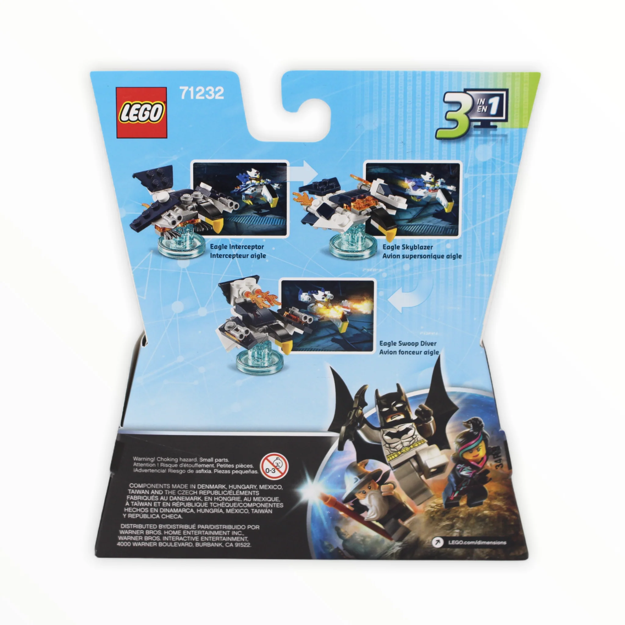 Retired Set 71232 Dimensions Fun Pack - Legends of Chima Eris and Eagle Interceptor - Image 2