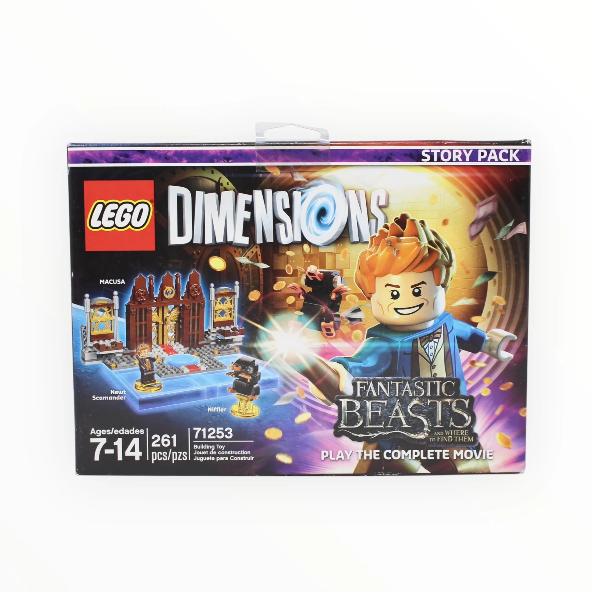 Retired Set 71253 Dimensions Story Pack - Fantastic Beasts and Where to Find Them (slightly damaged box)