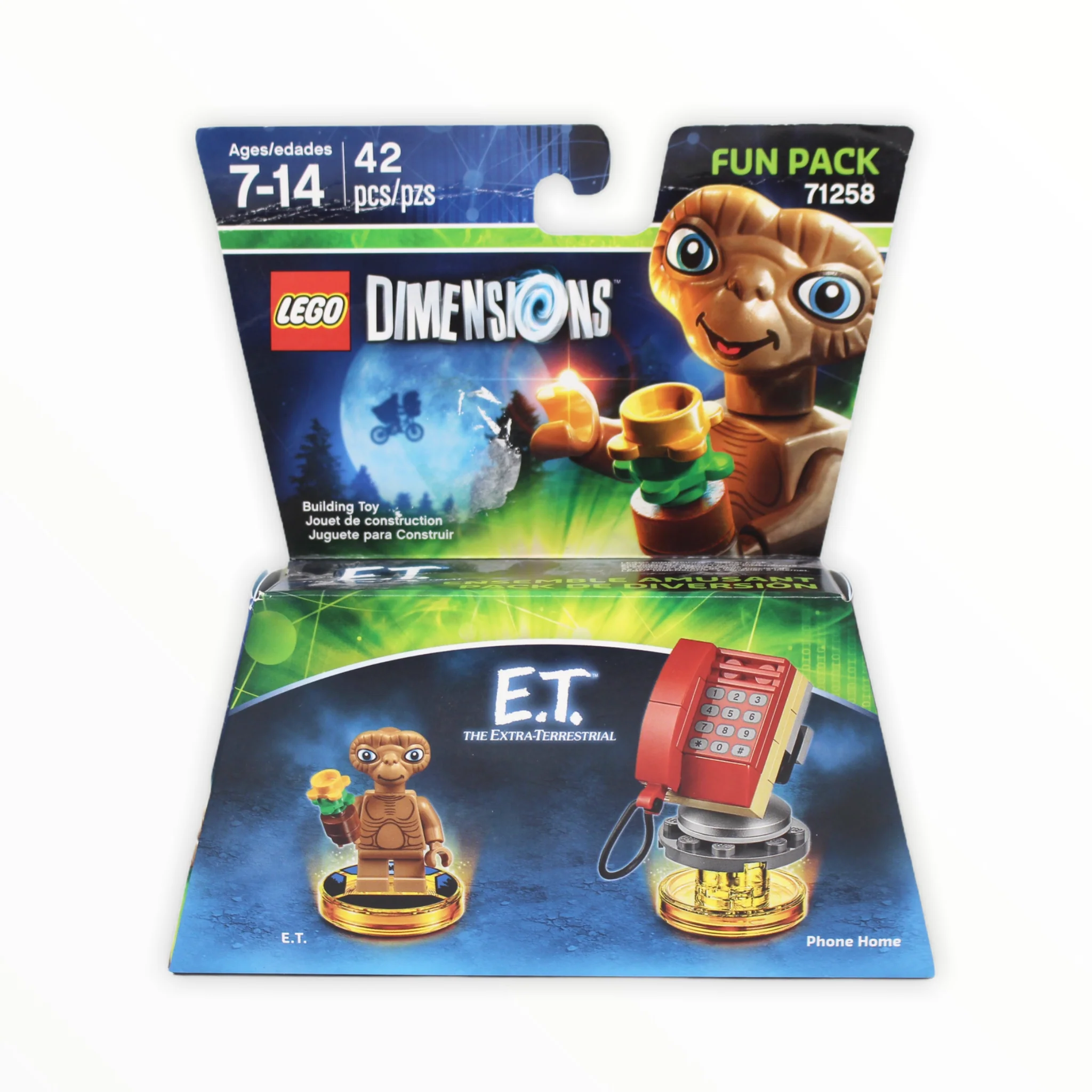 Retired Set 71258 Dimensions E.T. and Phone Home