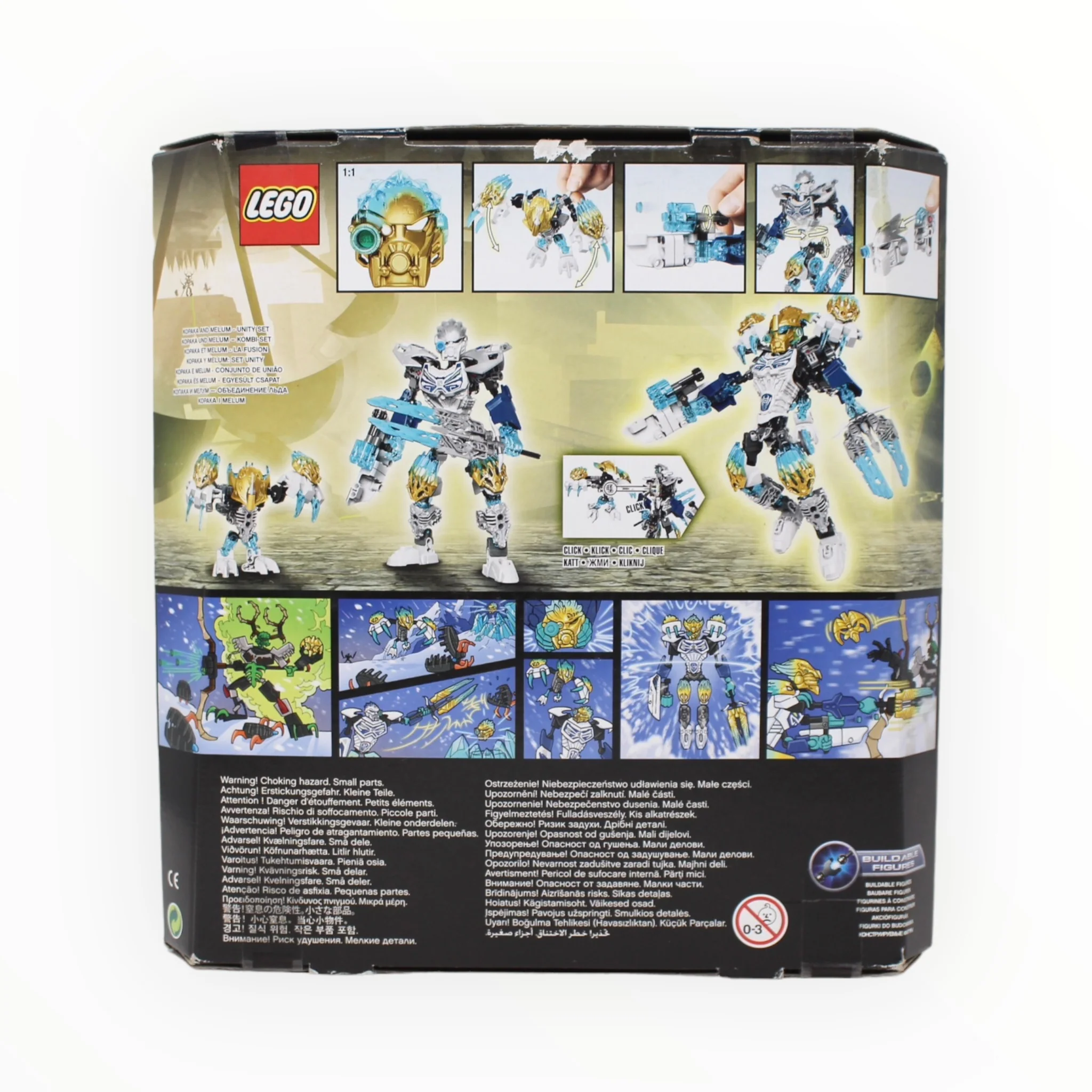 Retired Set 71311 Bionicle Kopaka and Melum Unity Set (damaged box) - Image 2